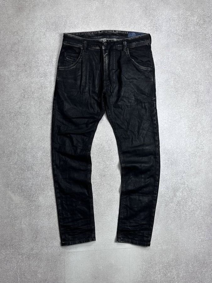 Diesel Vintage Diesel Avantgarde Y2K Leather Style Pants Y2K 30 Size US 30 / EU 46 - 2 Thumbnail