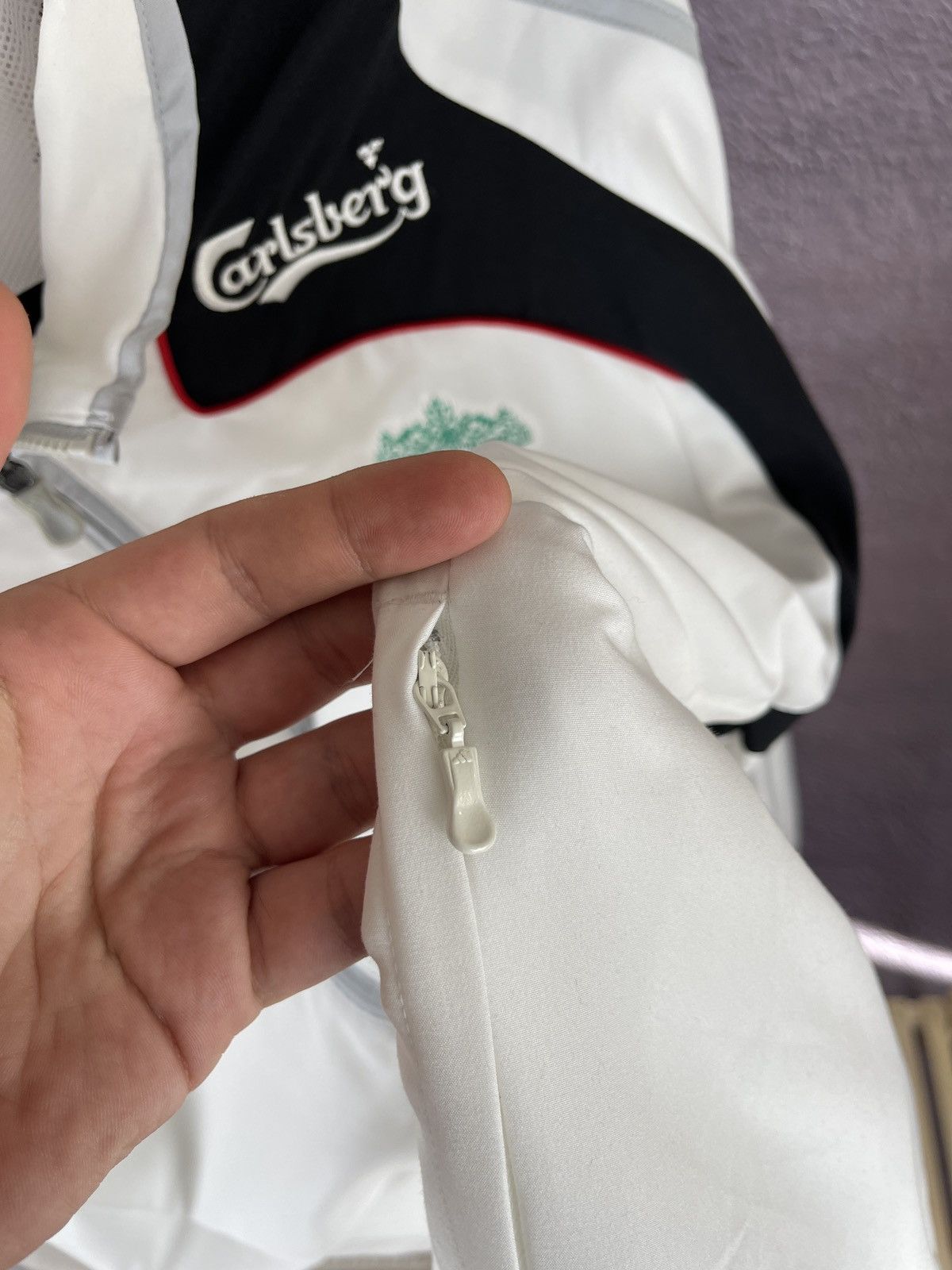 Adidas Adidas Liverpool vintage 2008 track top jacket soccer Size US L / EU 52-54 / 3 - 11 Thumbnail