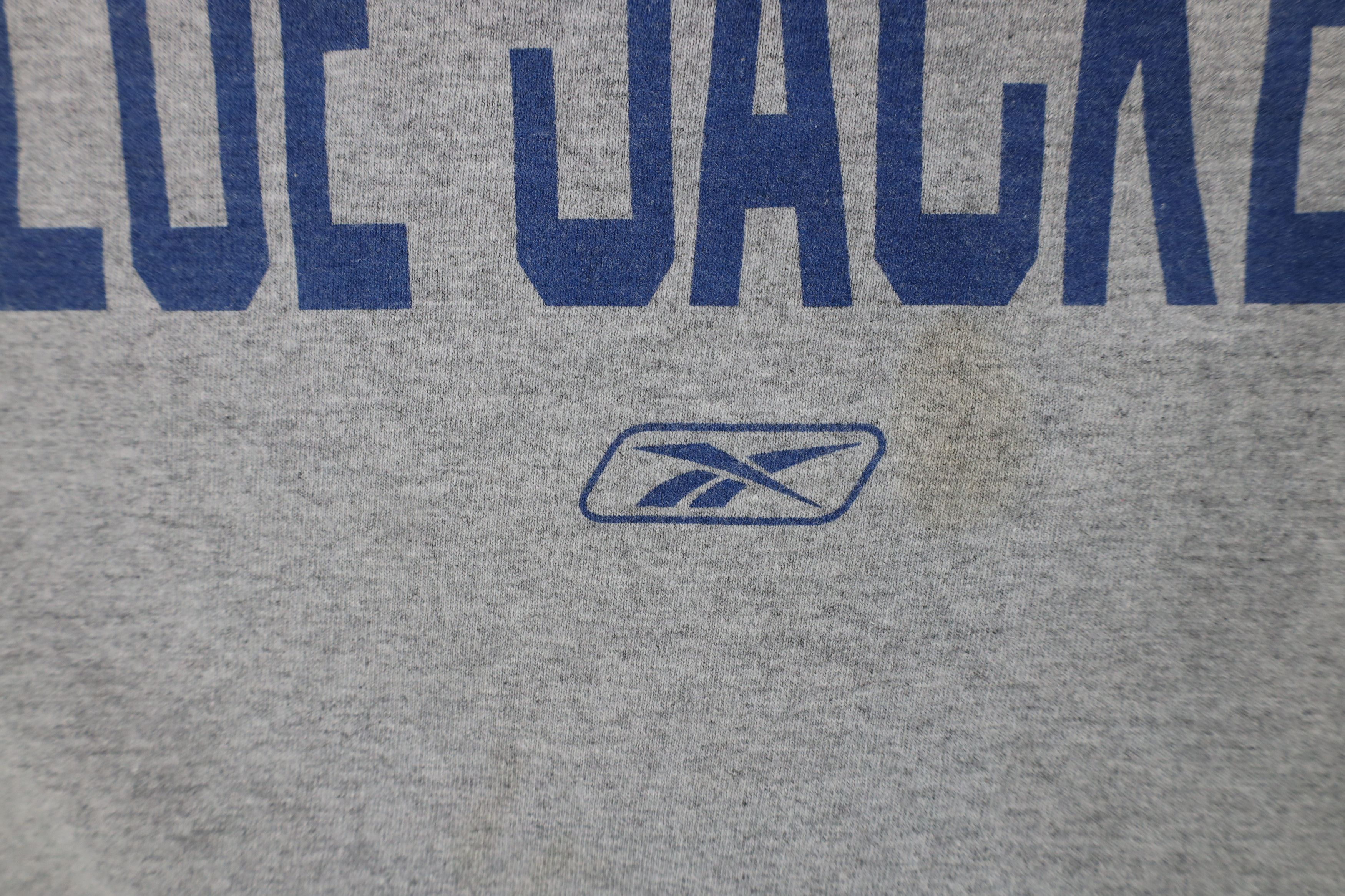 Reebok × Vintage Vintage Reebok Spell Columbus Blue Jackets Hockey T-Shirt Size US L / EU 52-54 / 3 - 6 Thumbnail