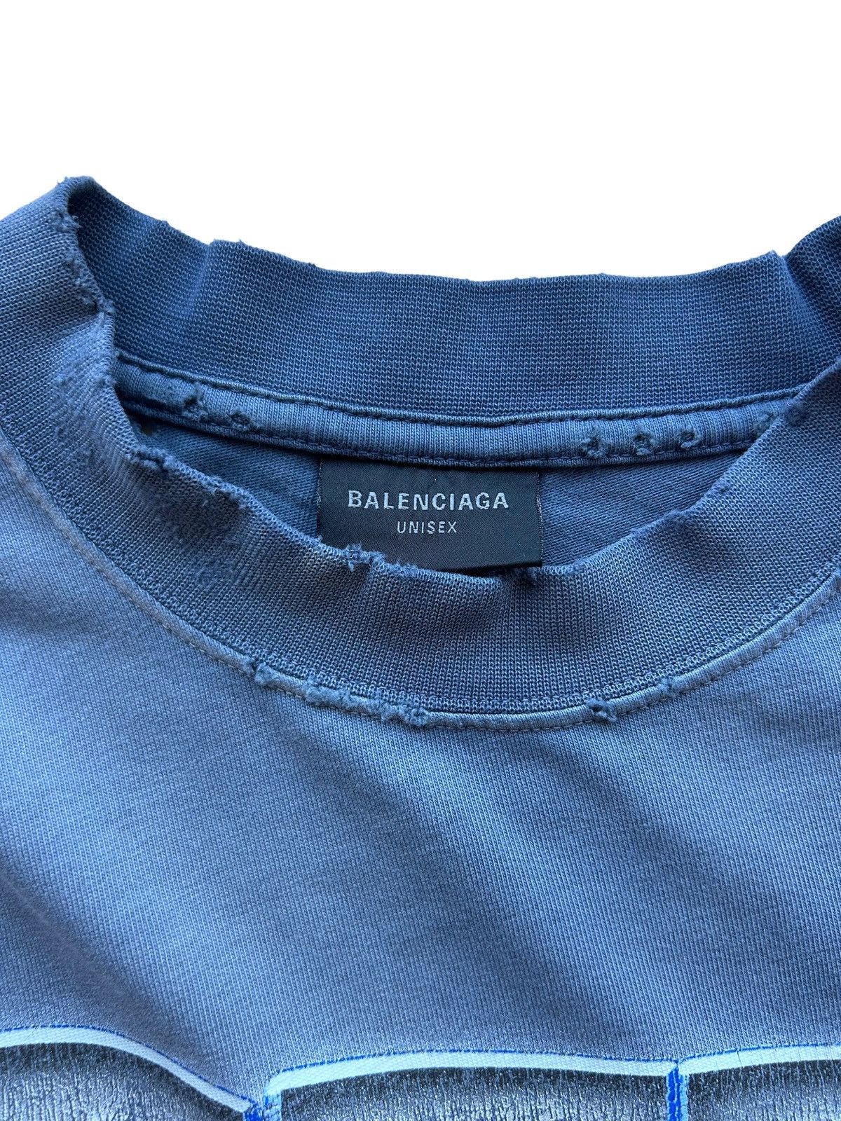 Balenciaga Balenciaga See Now Buy Now Inside Out Slim Fit Tee Size US M / EU 48-50 / 2 - 3 Thumbnail