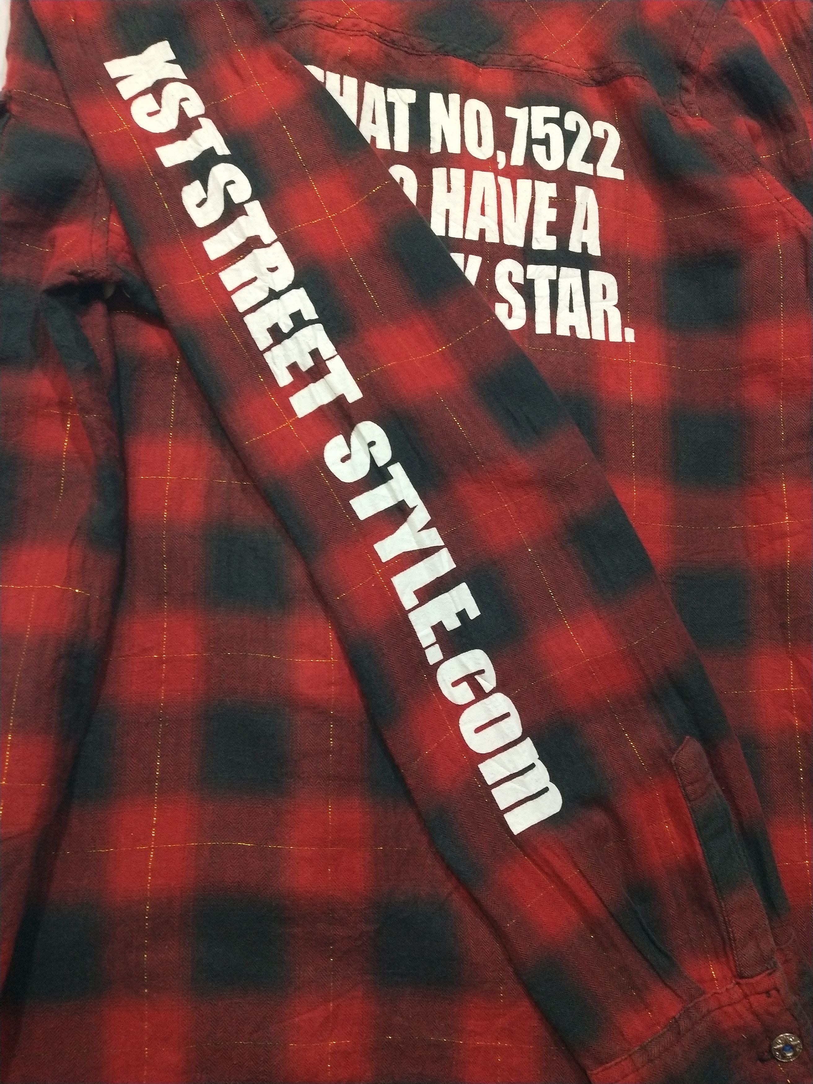 BATSU STUDIO Vintage Skull Plaid - Punk Style