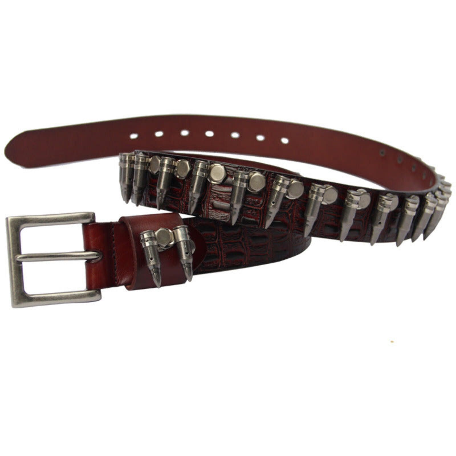 Other Bullet Rivet Studded Leather Belt Size ONE SIZE - 2 Thumbnail