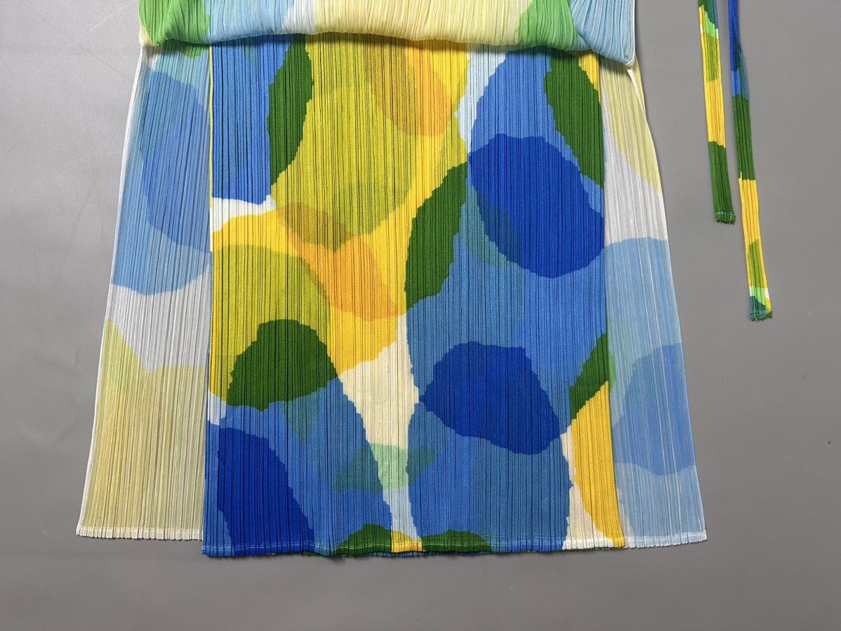 Pleats Please Issey Miyake Issey Miyake Pleats please — Colorful midi skirt Size 24" / US 00 / IT 34 - 5 Thumbnail