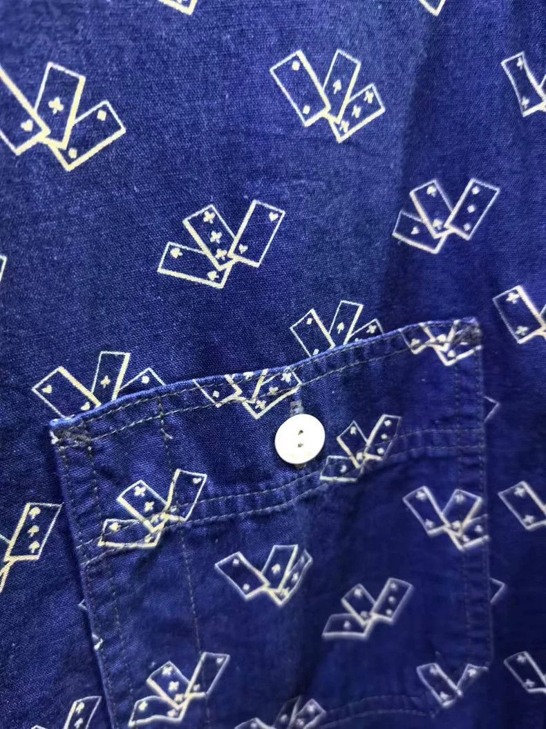 RRL Ralph Lauren RRL Ralph Lauren Poker card pattern workwear shirt Size US M / EU 48-50 / 2 - 5 Thumbnail