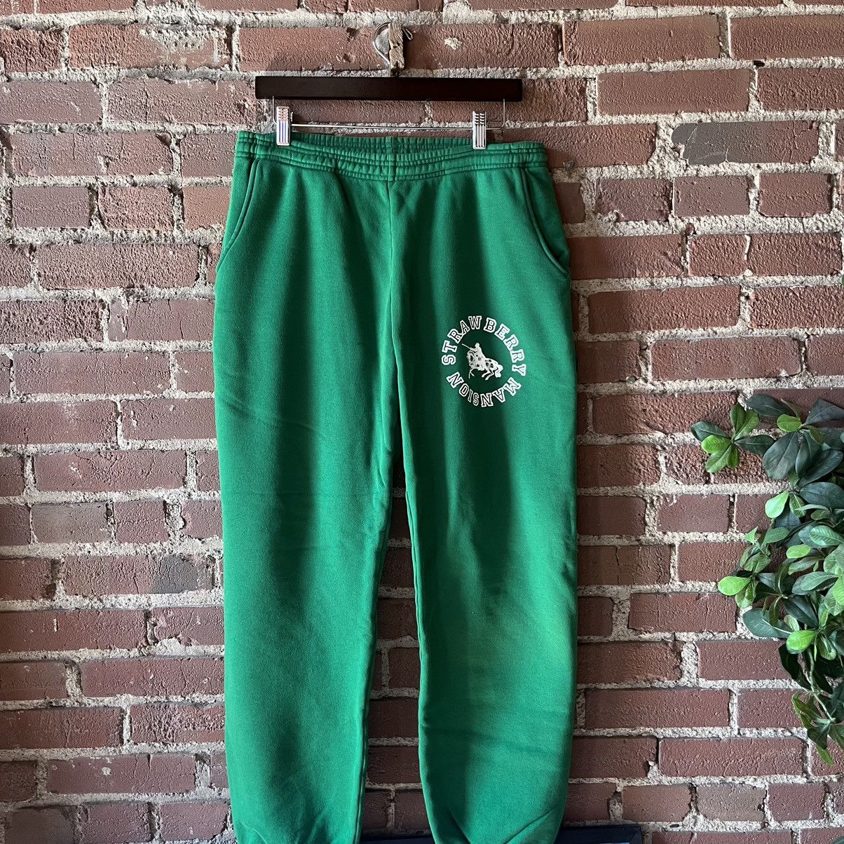 Pre-owned Strawberry X Unwanted Strawberry Mansion X Unwanted Green Sweatpants