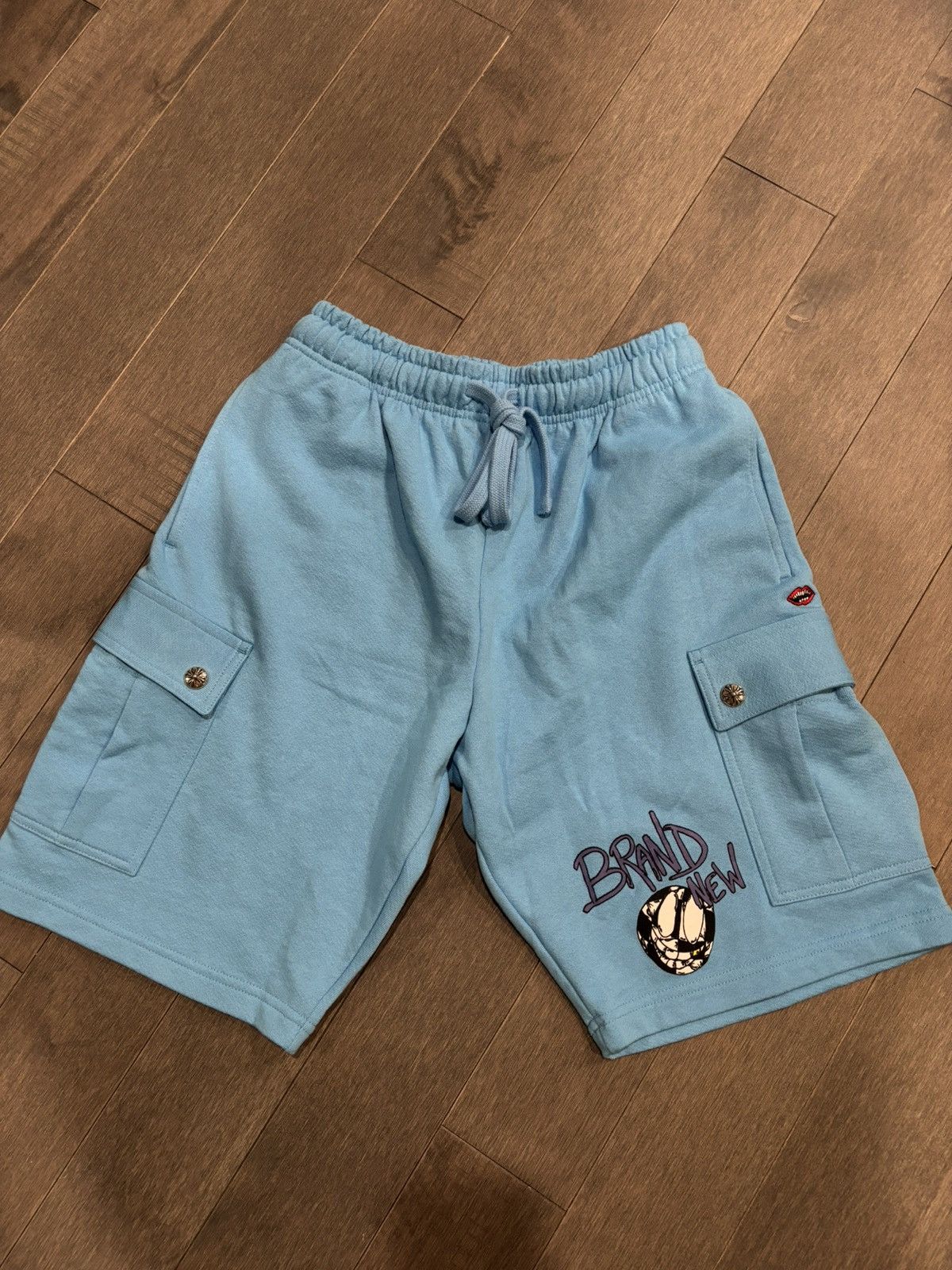 Chrome Hearts Chrome Hearts Brain Brand New Blue Matty Boy Shorts Medium Size US 32 / EU 48 - 1 Thumbnail