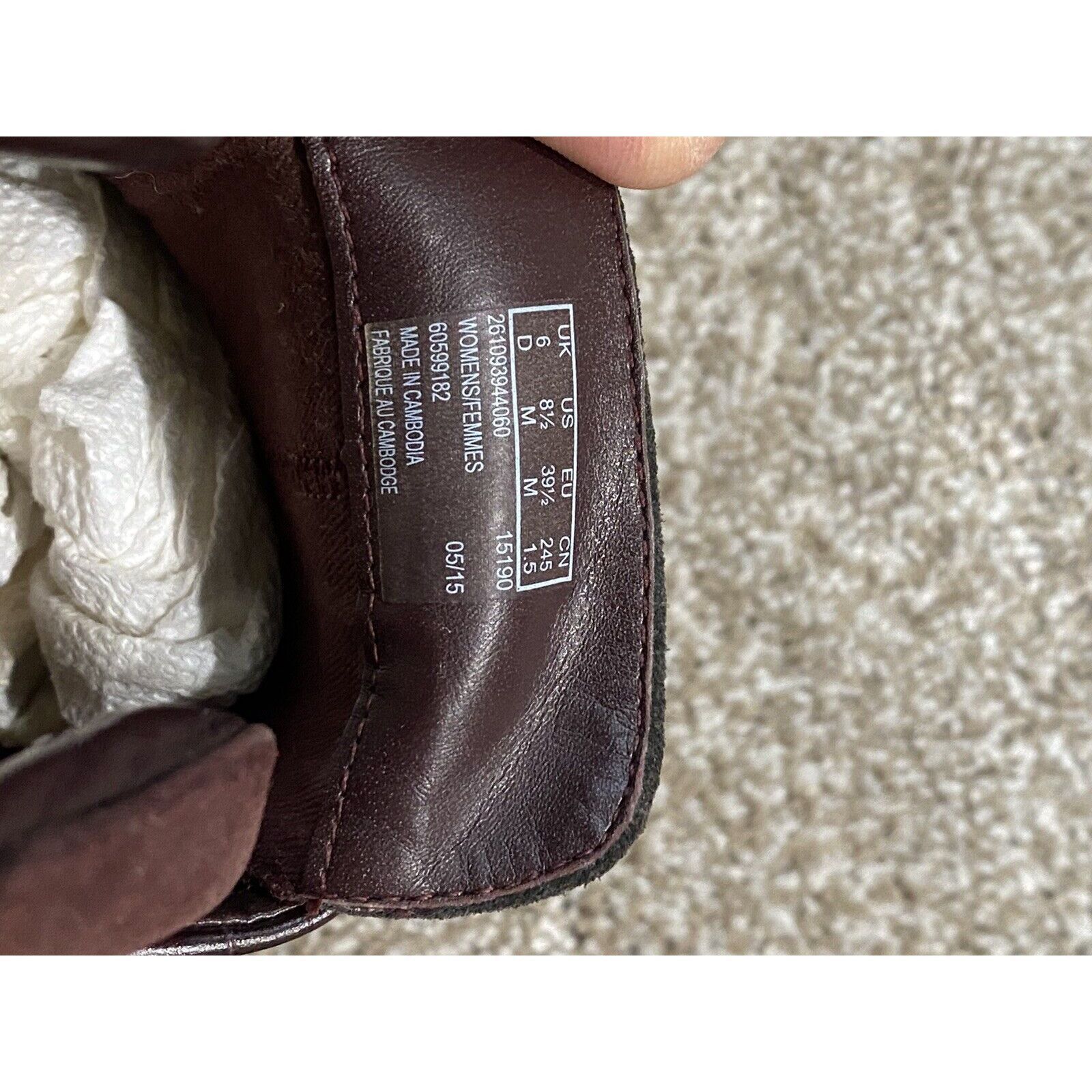 Clarks Clarks Sumerset Women's Slip-On Casual Loafers Shoes Size 8. Size US 8.5 / IT 38.5 - 7 Thumbnail