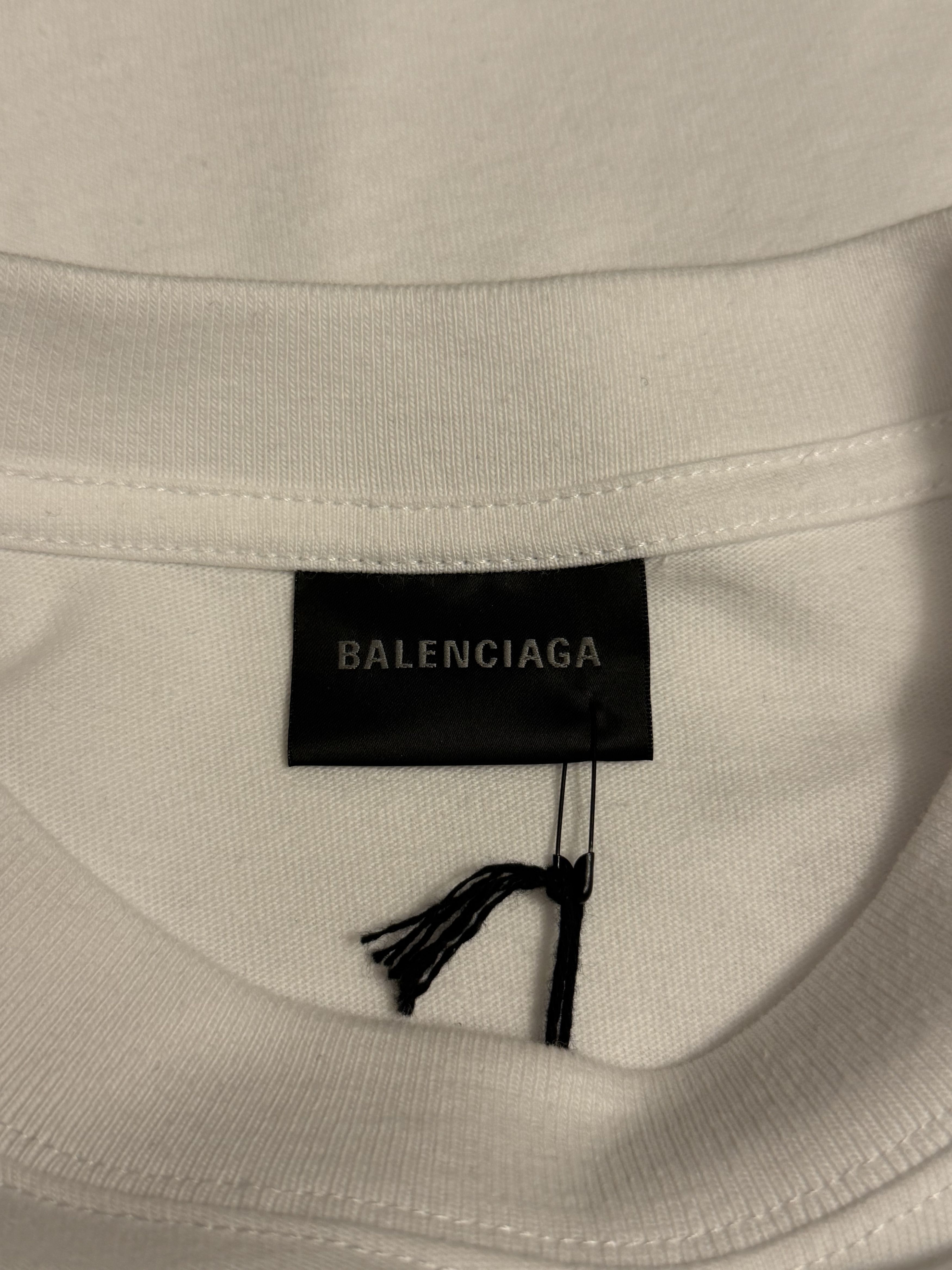 Balenciaga Balenciaga Back Logo Tee Size US S / EU 44-46 / 1 - 3 Thumbnail