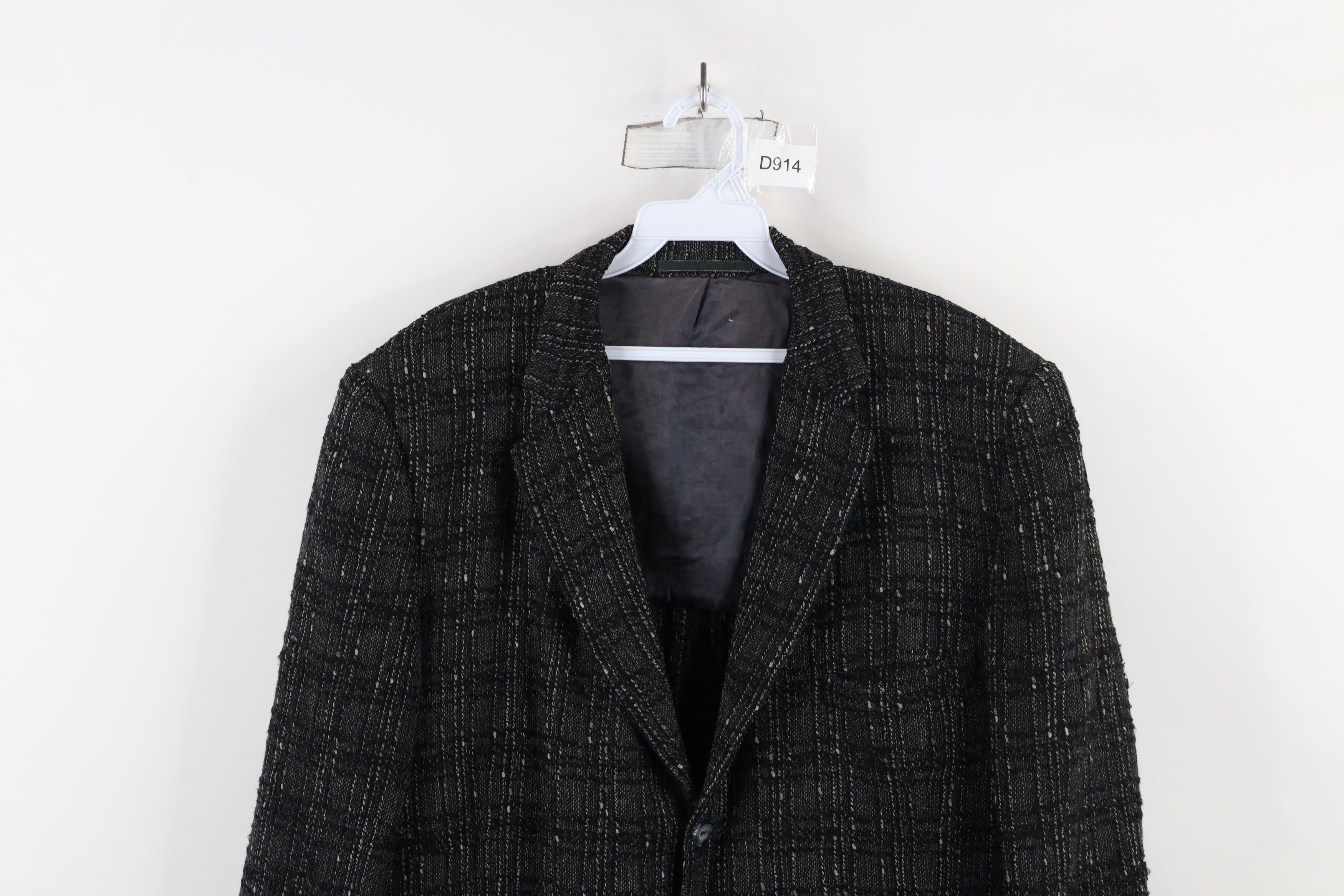 Vintage Vintage 60s Rockabilly Fleck Wool Tweed Blazer Jacket USA Size US L / EU 52-54 / 3 - 2 Thumbnail