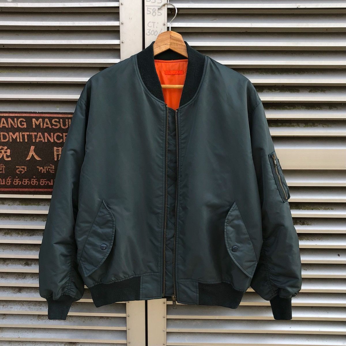 Vintage Vintage Ma-1 Bomber Jacket Size US M / EU 48-50 / 2 - 9 Thumbnail