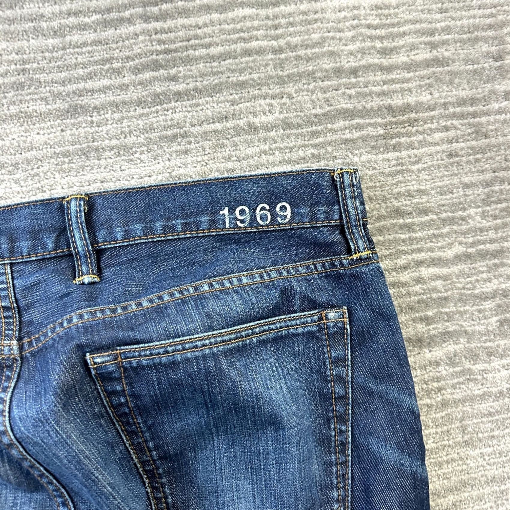 Gap VINTAGE Gap Jeans Mens 38x30 Bootcut Cowboy Blue Denim Faded Y2K 90s Cowboy Size US 38 / EU 54 - 5 Thumbnail
