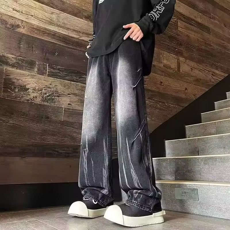 Jean Gradient Straight Jean Size US 35 - 3 Thumbnail