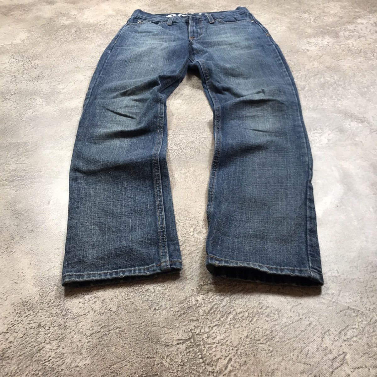 Vintage Vintage 90s Baggy Distressed Jeans Grunge Skater W27 Graphic Size US 27 - 1 Thumbnail