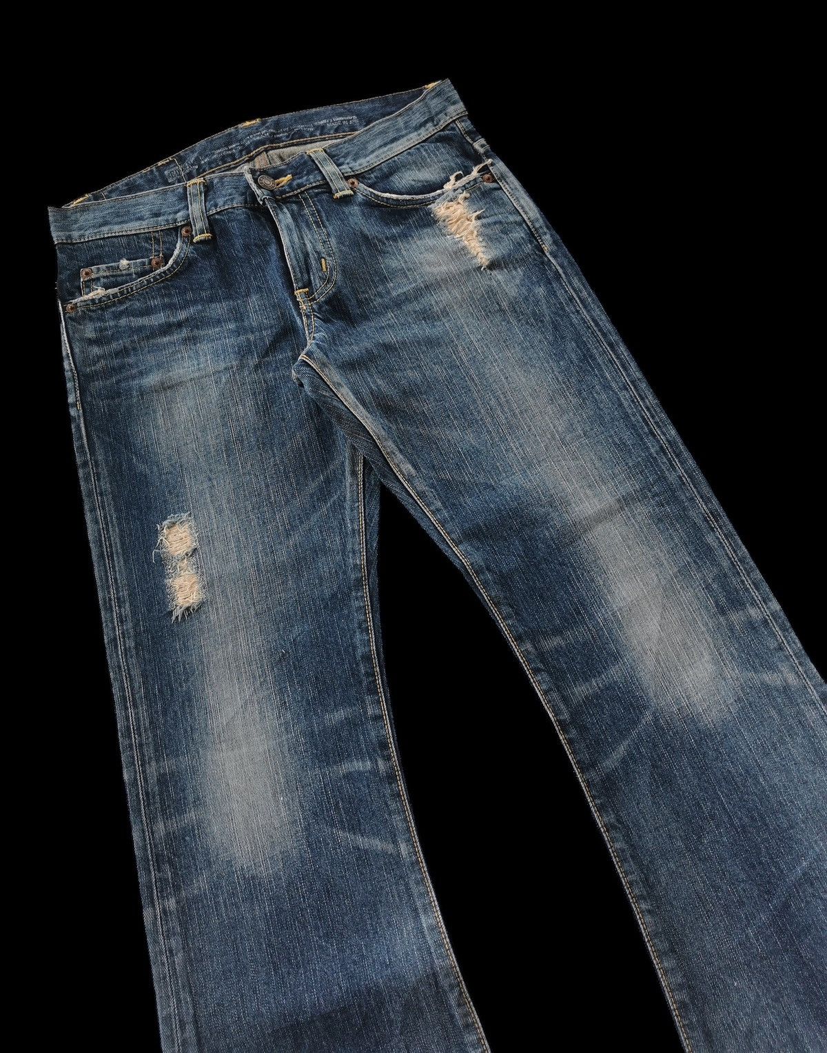 Tornado Mart Edwin bell-bottom denim jeans style tornado mart Size 30" / US 8 / IT 44 - 3 Thumbnail