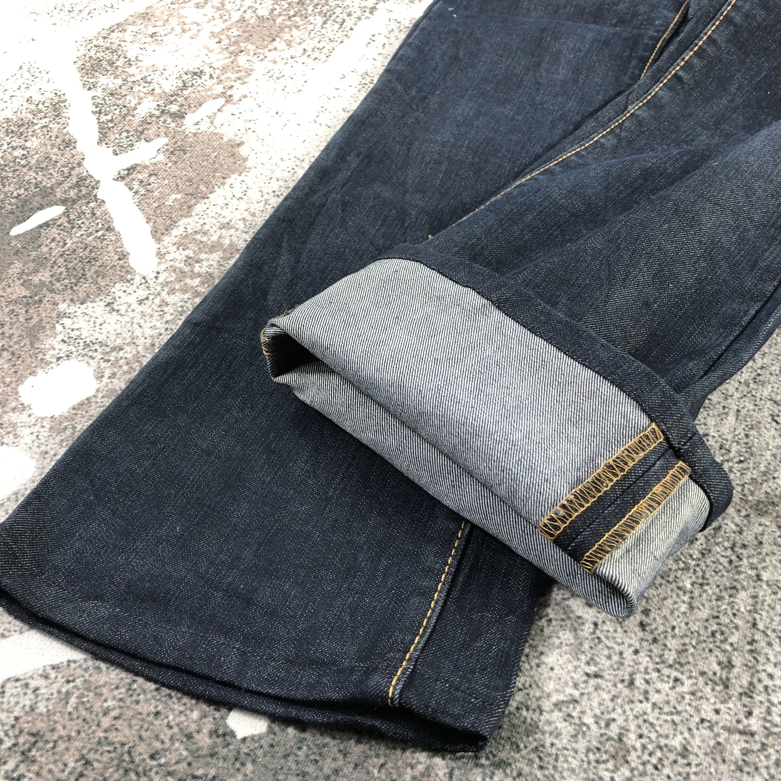 Gap Gap Jeans Dark Blue Flare Denim KJ1278 Size US 29 - 5 Thumbnail