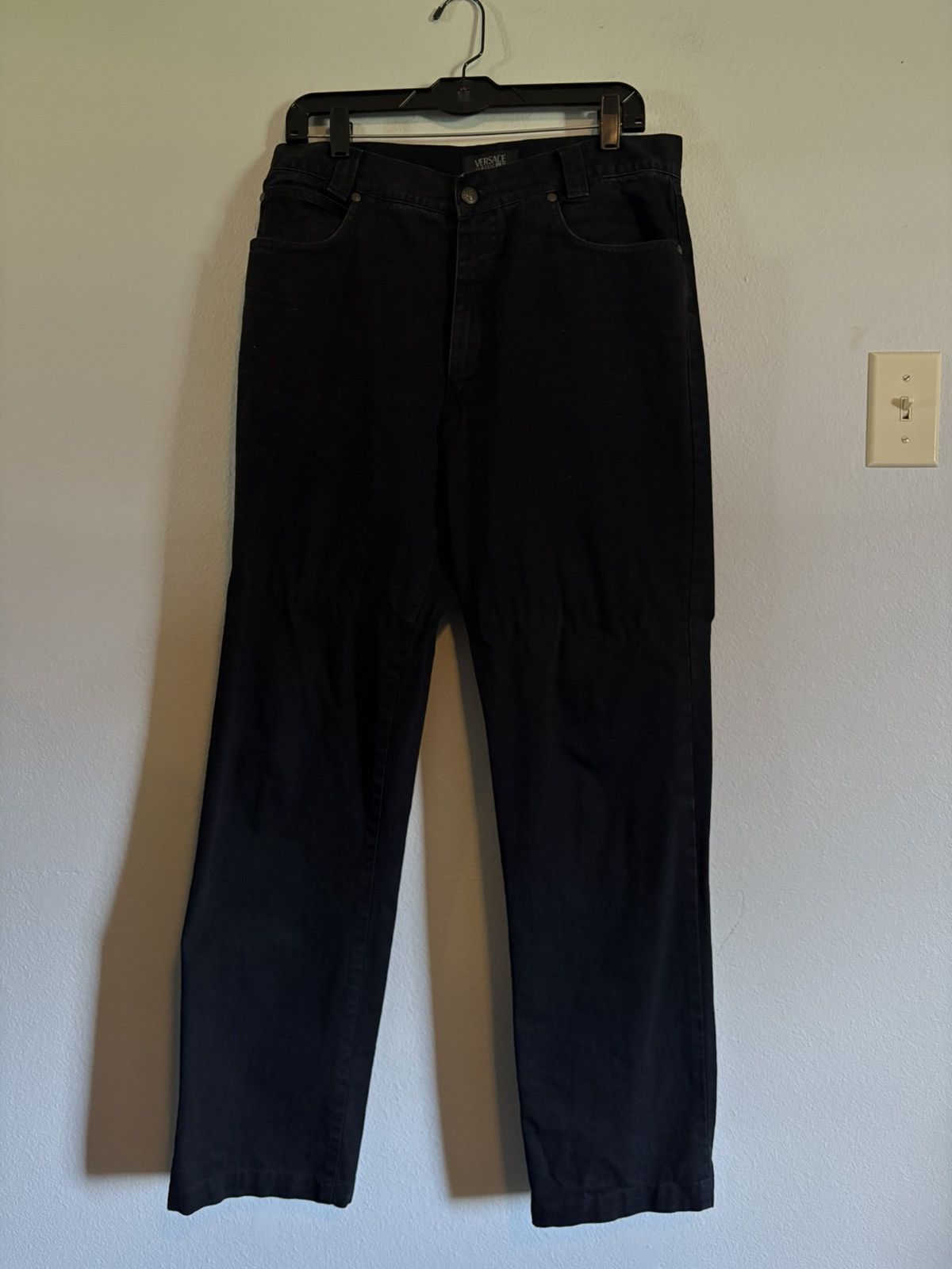 Versace Vintage Versace Straight Denim Size US 34 / EU 50 - 1 Thumbnail