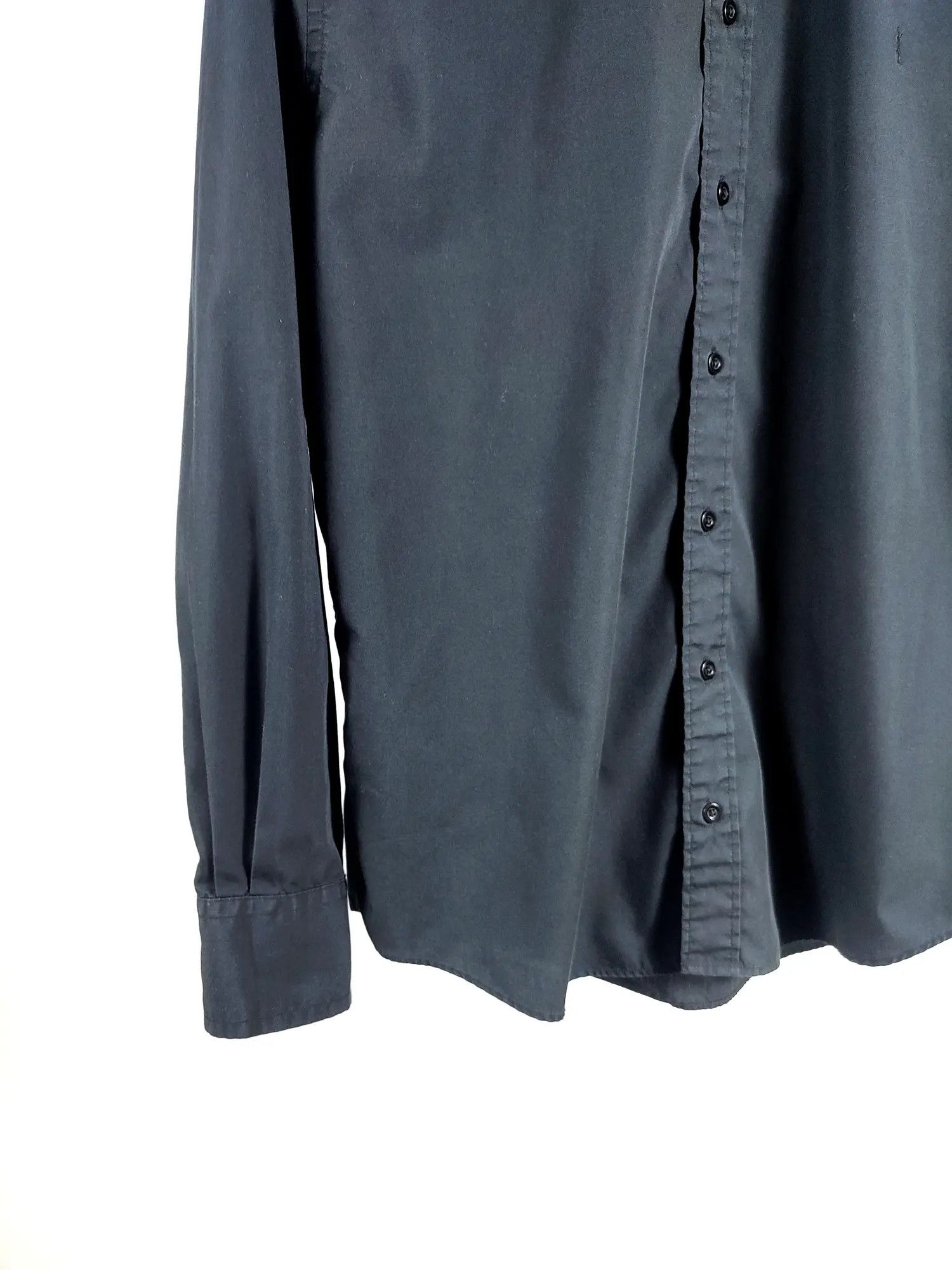 Yves Saint Laurent Ysl black vintage shirt Size US L / EU 52-54 / 3 - 5 Thumbnail
