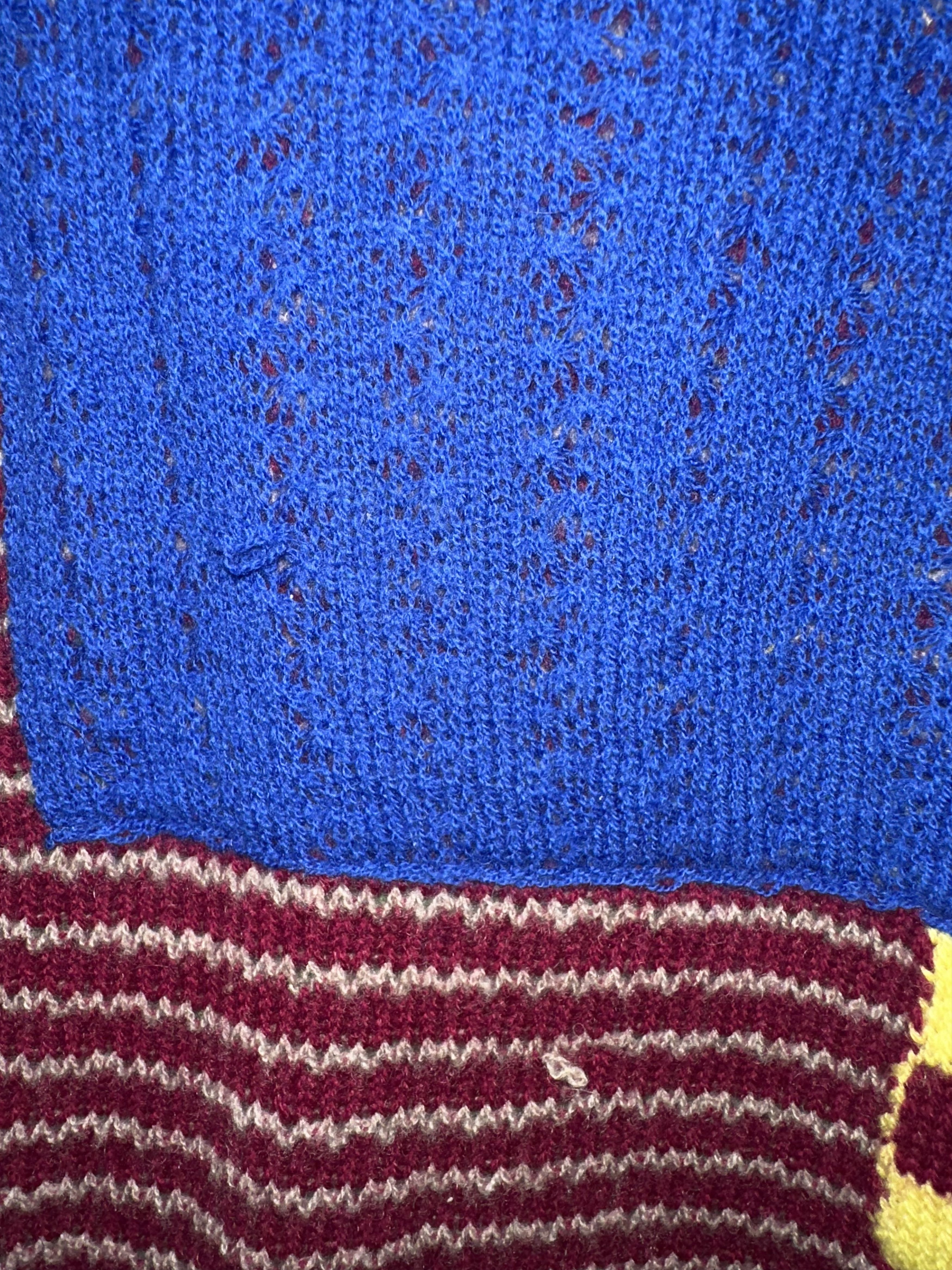 The Elder Statesman Patchwork Wool/Cashmere blend sweater Size US M / EU 48-50 / 2 - 5 Thumbnail