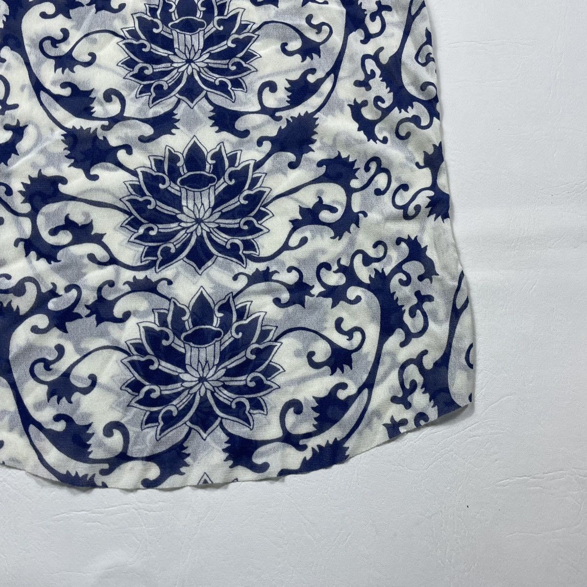 Vivienne Tam VIVIENNE TAM ORIENTAL LOTUS PRINTED MESH TOP Size XS / US 0-2 / IT 36-38 - 6 Thumbnail