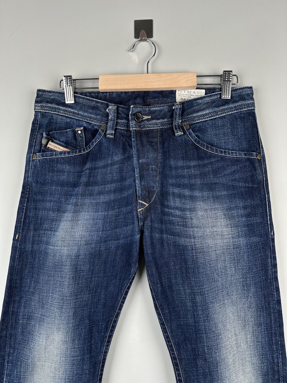 Diesel Diesel Darron Denim Jeans Avant Garde Size US 29 - 3 Thumbnail
