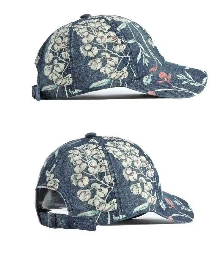 Japanese Brand Floral Baseball Cap Size ONE SIZE - 3 Thumbnail