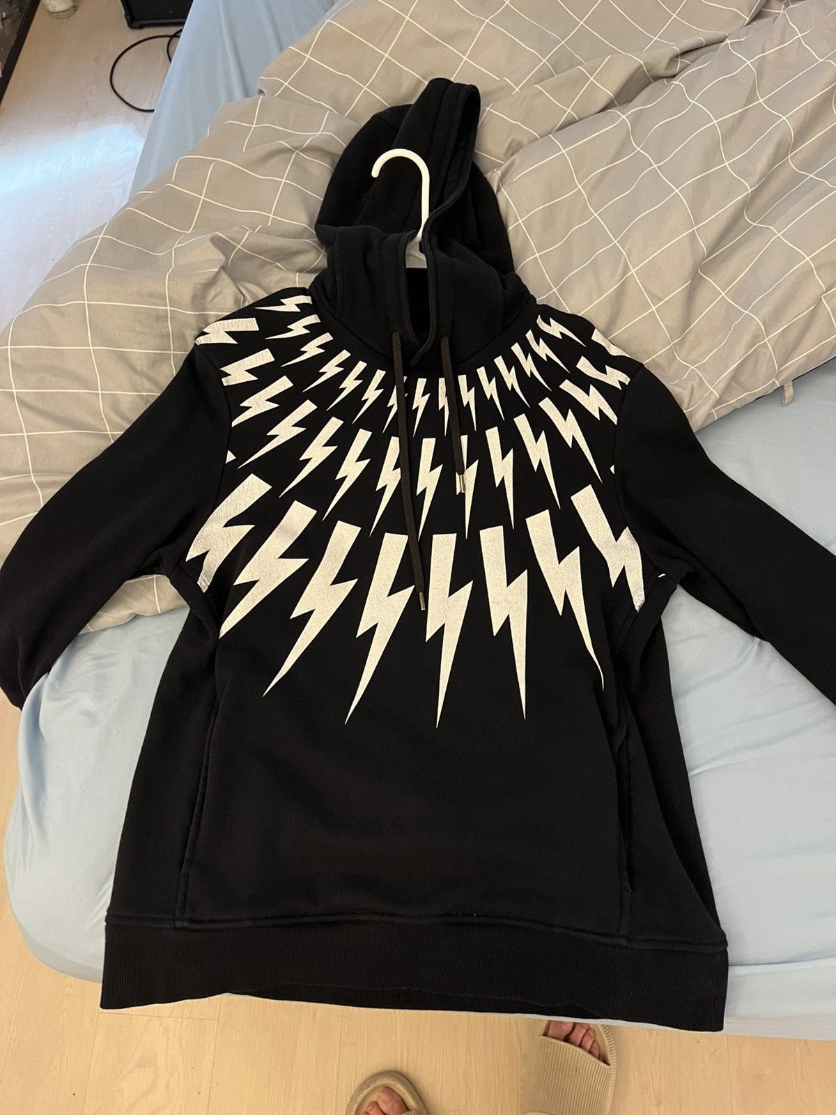 Neil Barrett Neil barrett OG lightening hoodie Size US M / EU 48-50 / 2 - 1 Thumbnail
