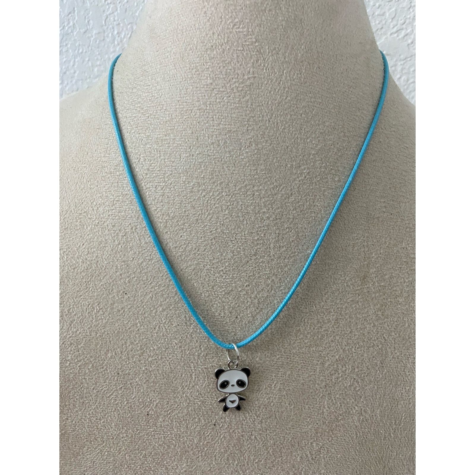 Handmade Panda pendant necklace Size ONE SIZE - 1 Thumbnail