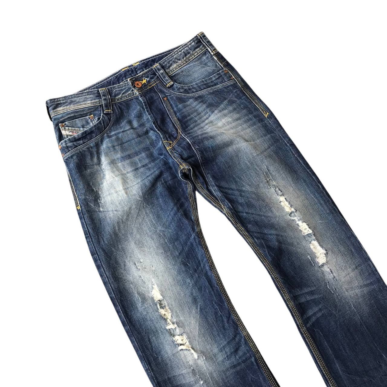 Diesel DIESEL INDUSTRY TIMMEN REGULAR STRAIGHT DISTRESSED BJO7-15 Size US 30 / EU 46 - 4 Thumbnail