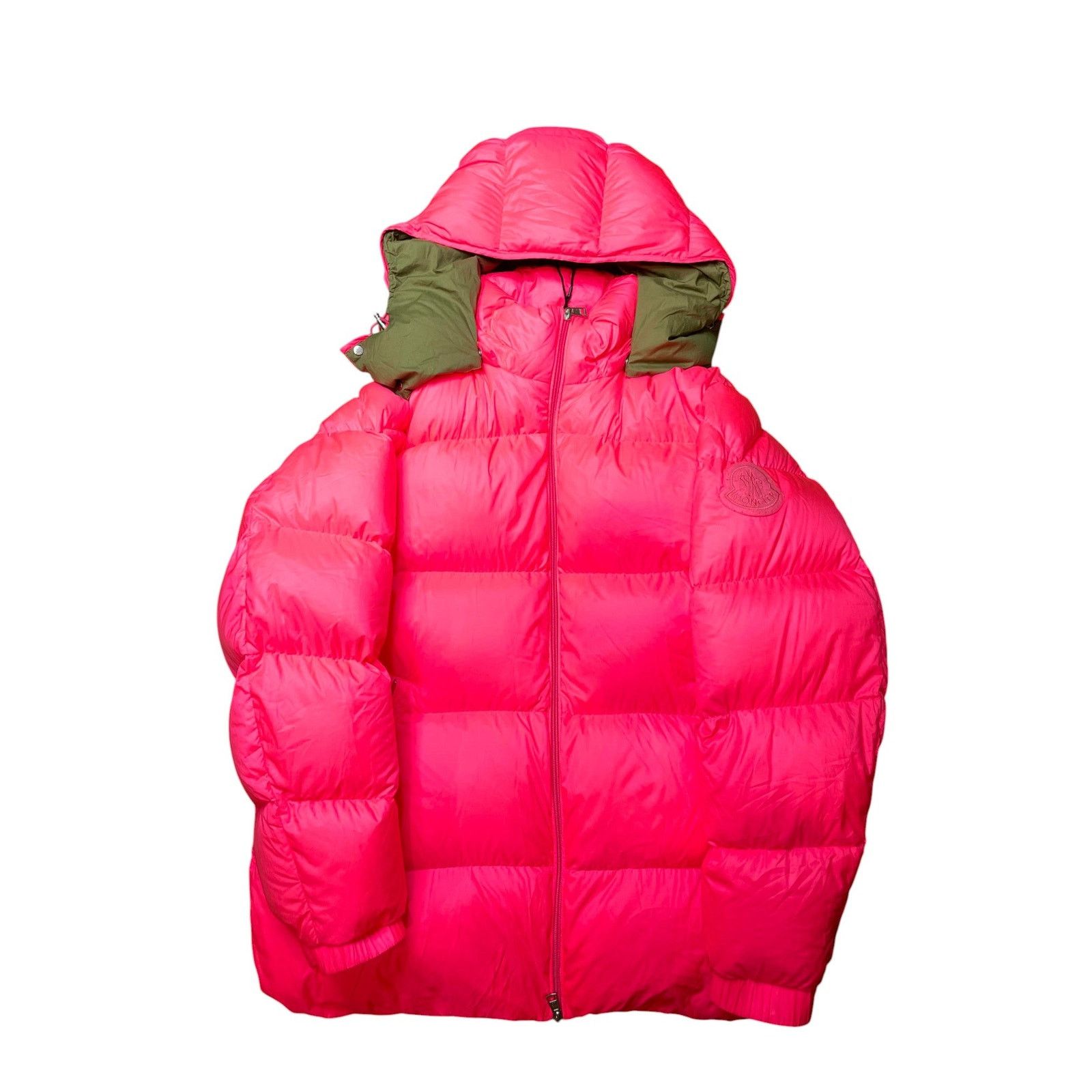 Moncler Moncler Hooded Puffer Pink Jacket Size US L / EU 52-54 / 3 - 1 Thumbnail