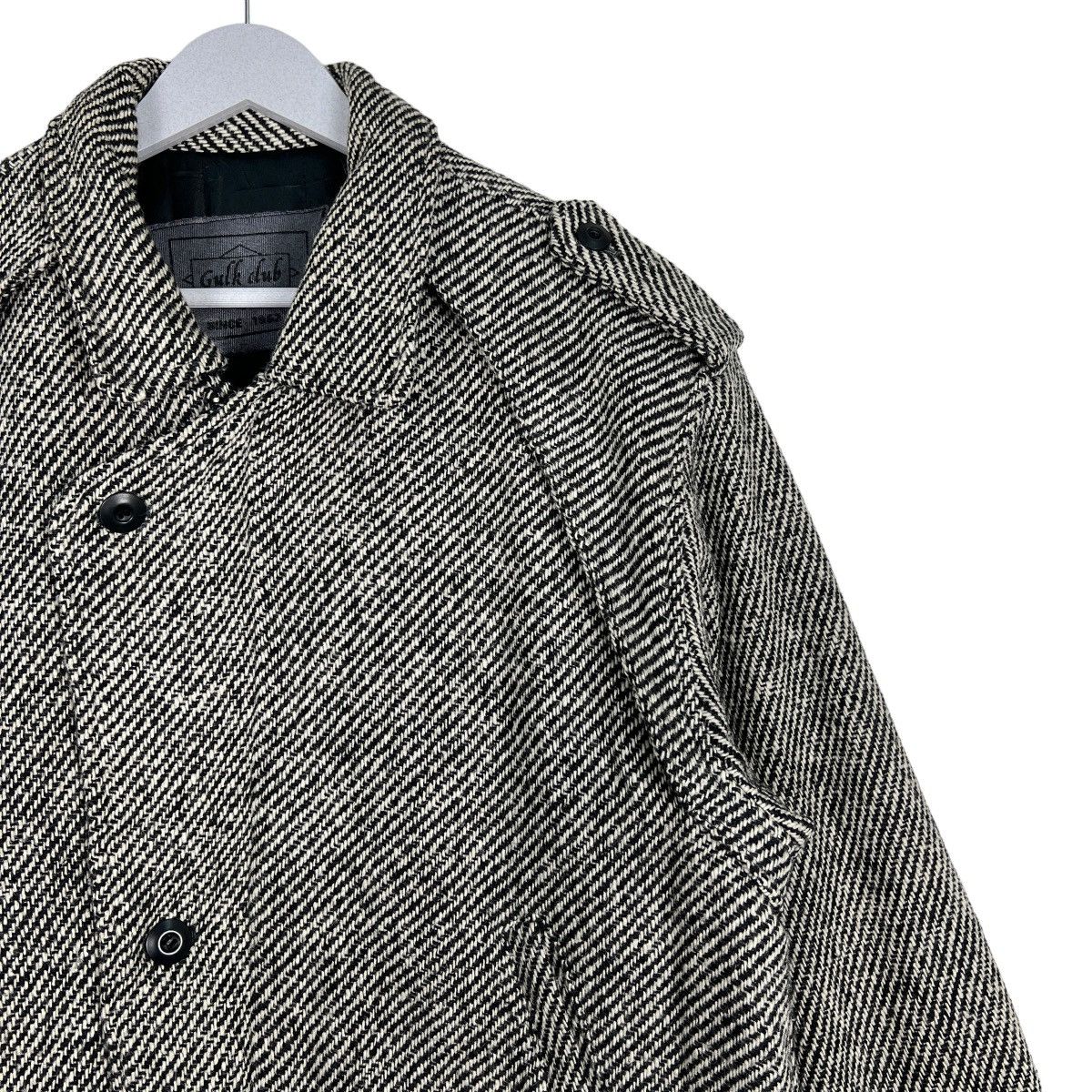 Issey Miyake 🔥 VINTAGE GULK CLUB HARRINGBONE WOOL BOMBER JACKET Size US M / EU 48-50 / 2 - 6 Thumbnail