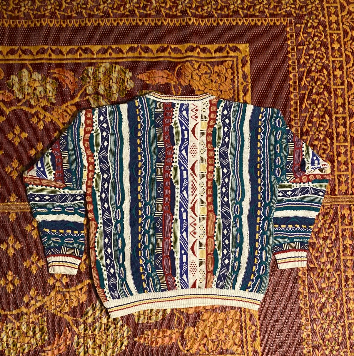 Other Vintage Coogi Style Sweater Size US L / EU 52-54 / 3 - 3 Thumbnail