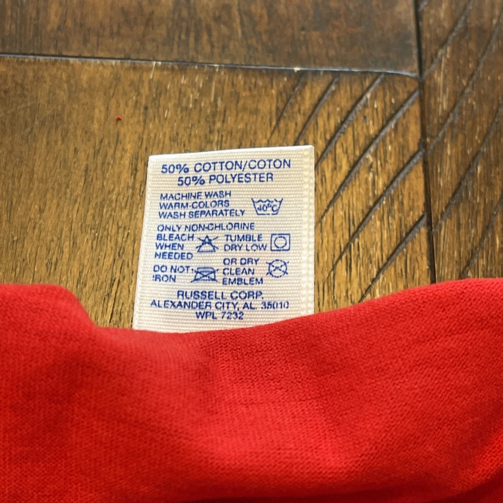 Russell Athletic Vtg Russell Athletic T Shirt Mens Size XXL Single Stitch 2 Size US XXL / EU 58 / 5 - 5 Thumbnail