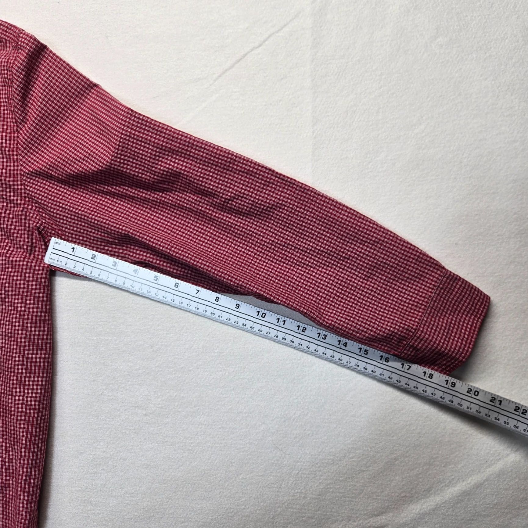 Chaps Chaps Shirt Button-Up Men’s L Red Check Long Sleeve Easy Care Logo Casual Shirt - Vintage? No Size US L / EU 52-54 / 3 - 5 Thumbnail