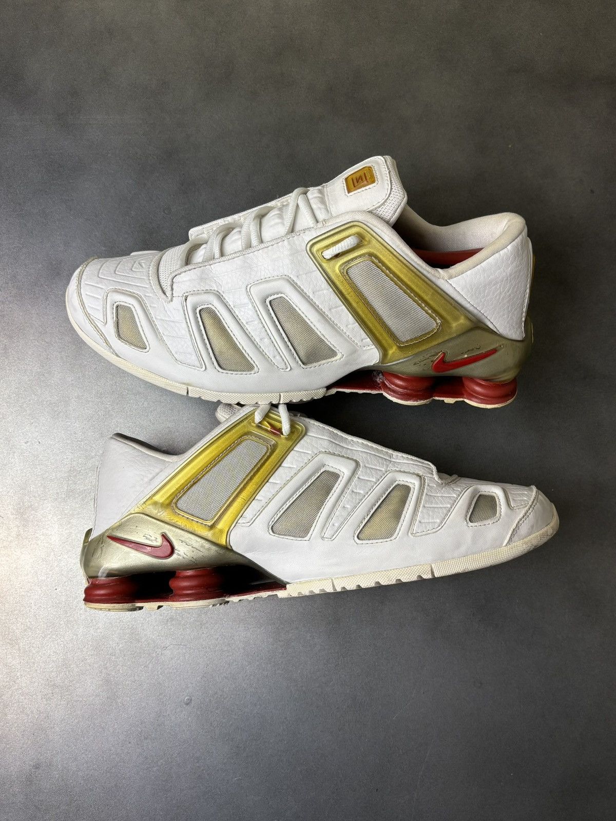 Nike × Vintage 2003 Nike Shox XT 1.0 Cross Training OG Vintage 305414-161 Size US 11 / EU 44 - 1 Thumbnail