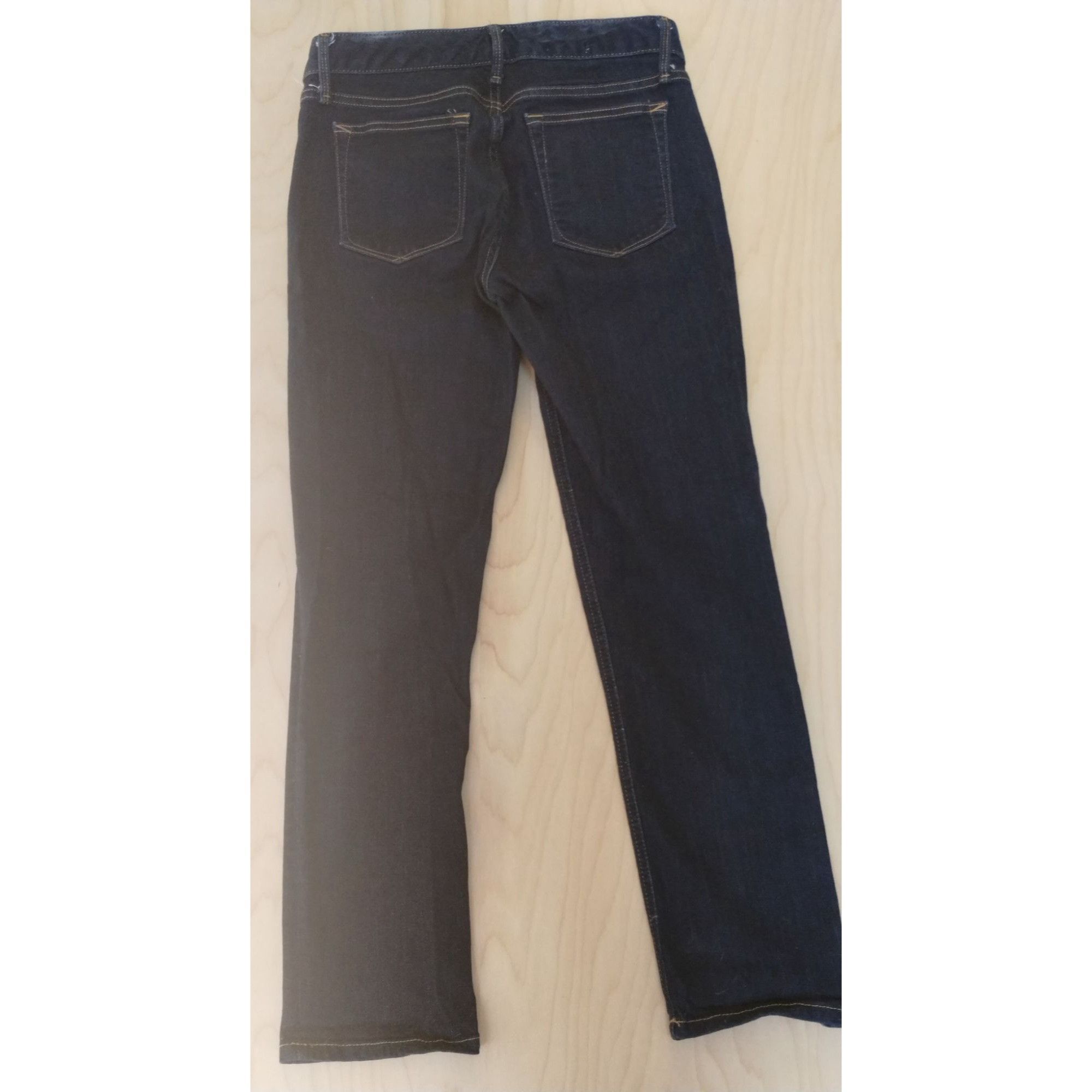 Gap Women Gap 1969 Real Straight Dark Wash Jeans Size 26 Waist 2 Size 26" / US 2 / IT 38 - 8 Thumbnail