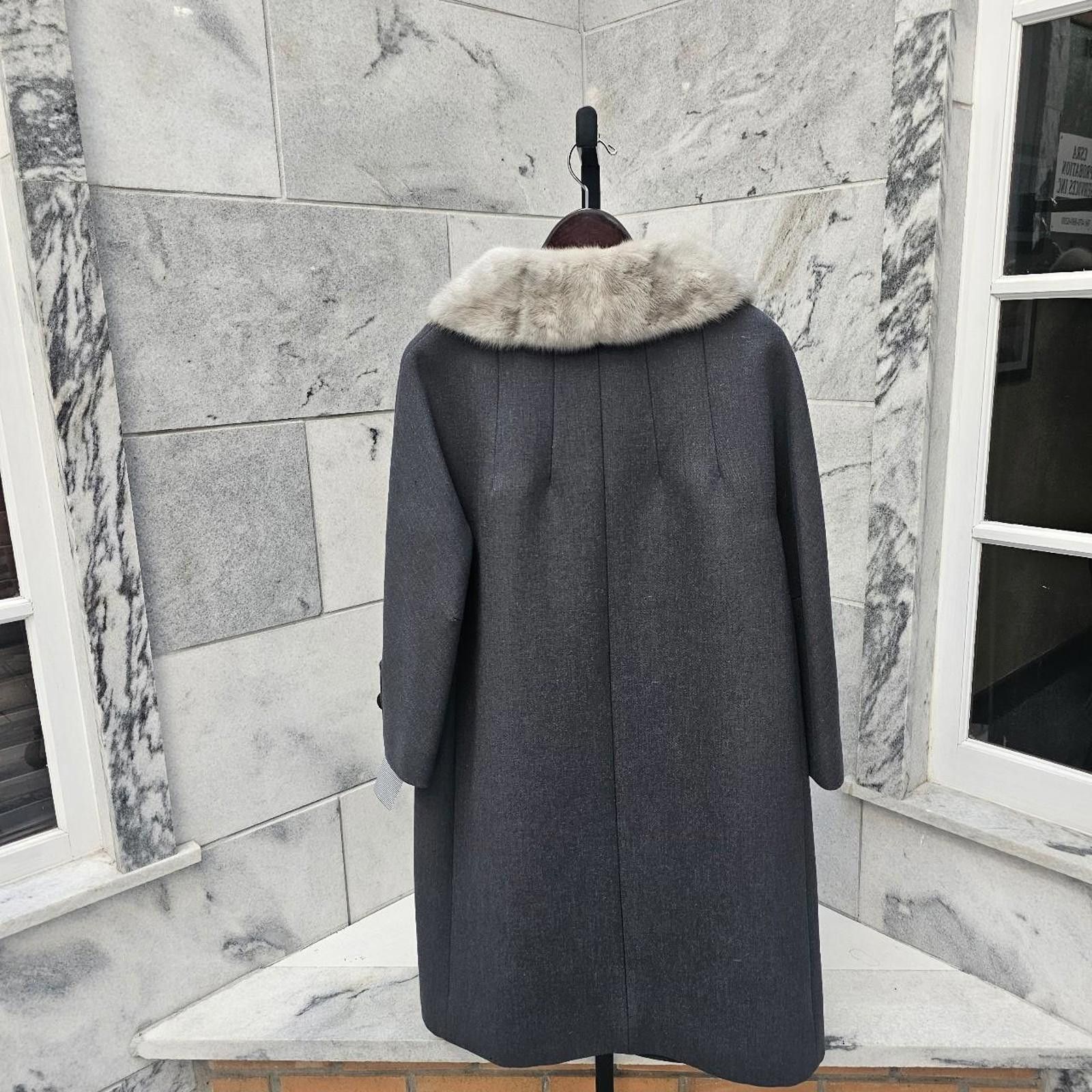 Other Women's Grey 1950s Vintage Coat Size M / US 6-8 / IT 42-44 - 7 Thumbnail