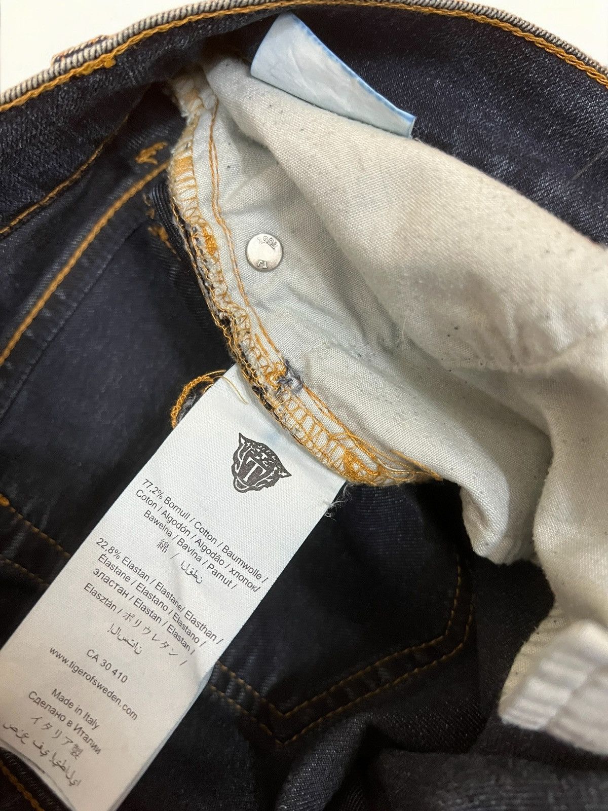 Tiger of Sweden Tiger of Sweden Blaise jeans size W27 L32 new with tags Size 27" / US 4 / IT 40 - 8 Thumbnail