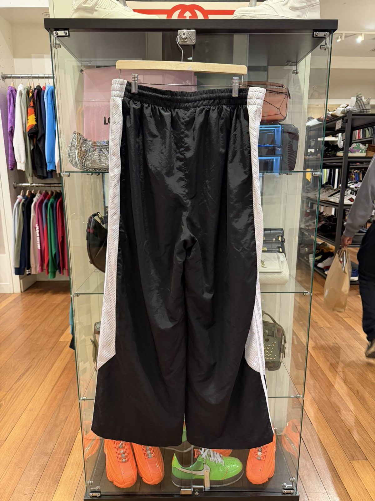 The GV Gallery Raspberry Hills Mesh Stripe Track Pants Size US 34 / EU 50 - 2 Thumbnail