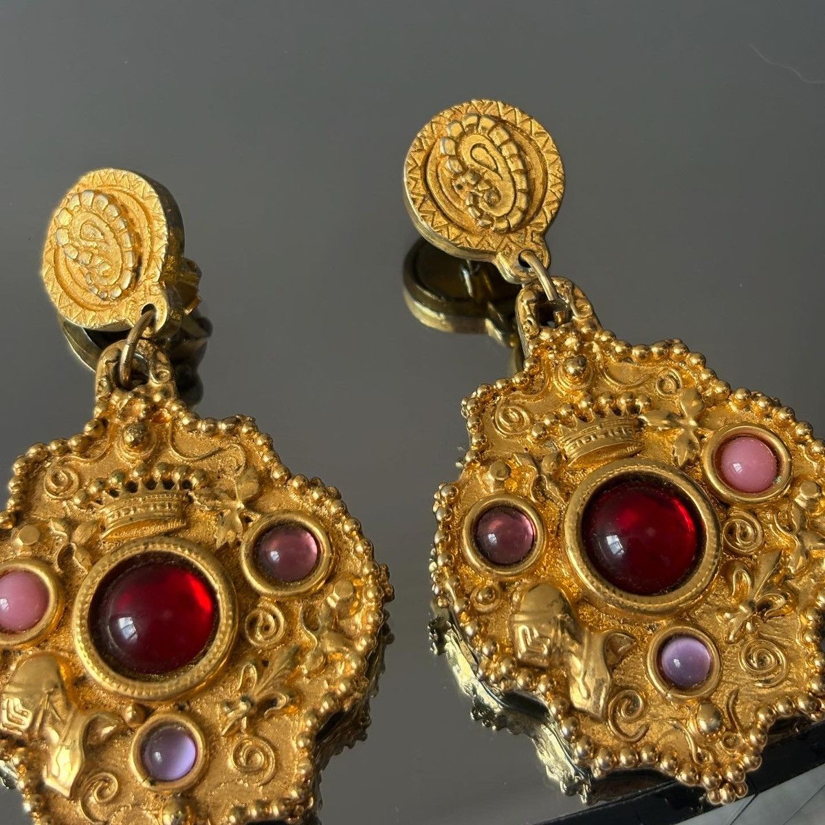 Vintage 1960’s made in France earrings Size ONE SIZE - 3 Thumbnail