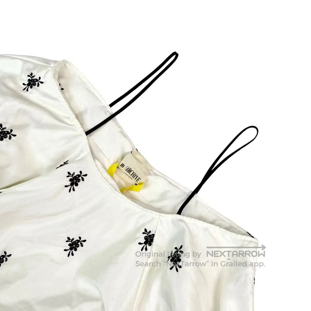 Other Merchant Archive Embroidered printed camisole dress| Size S / US 4 / IT 40 - 3 Thumbnail