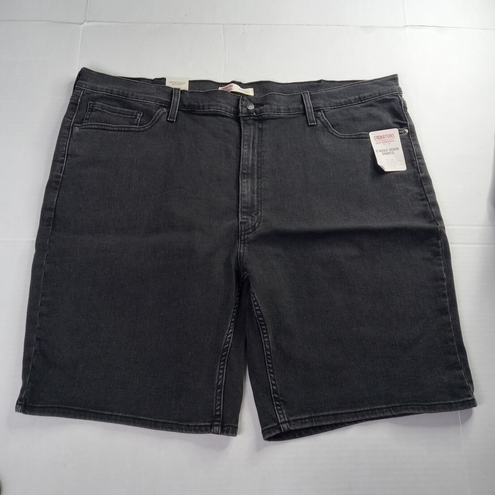 Levi's Signature Levi Strauss Classic Denim Shorts Men's 44 Black Size US 44 / EU 60 - 1 Thumbnail