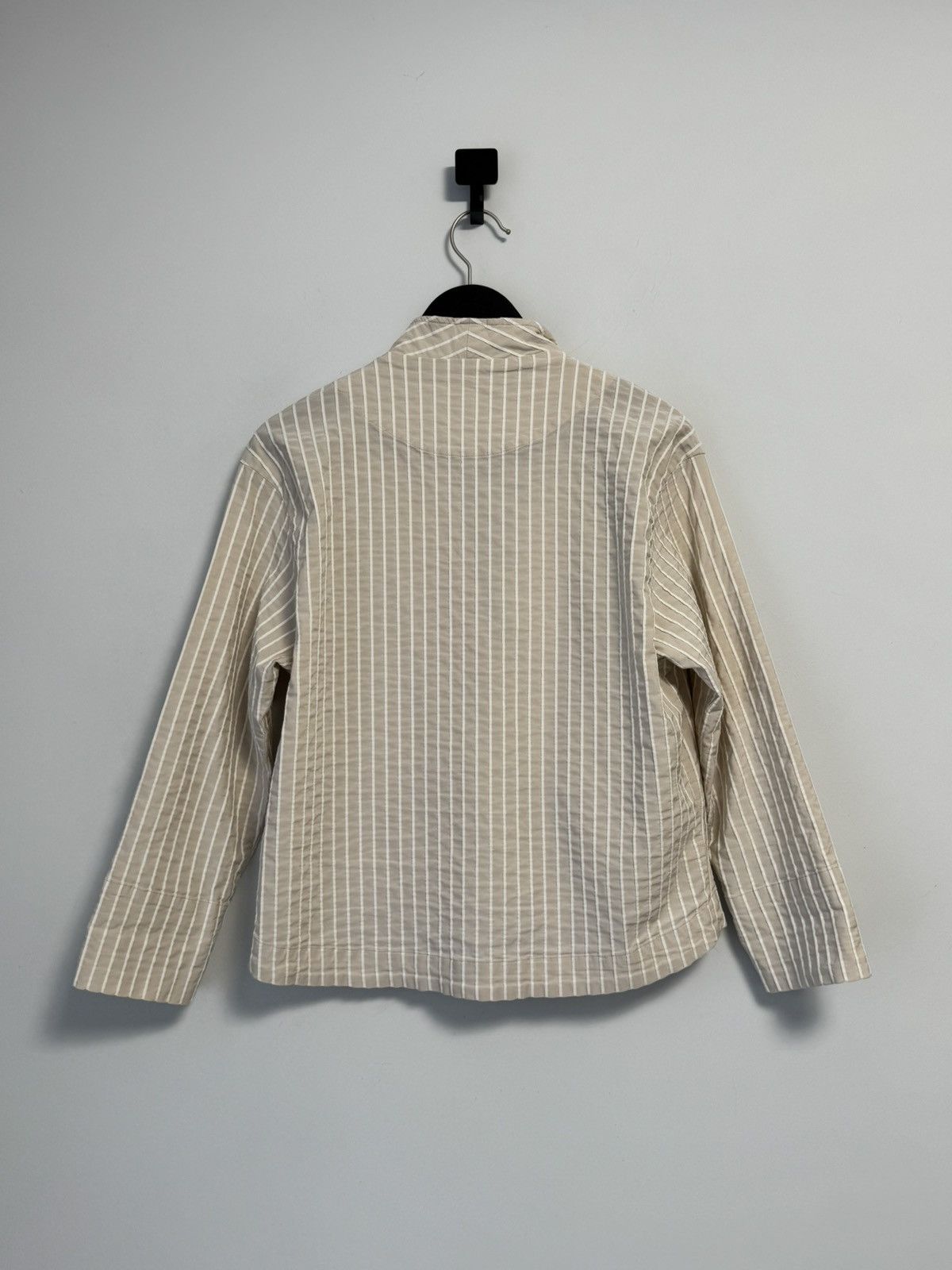 OSKA Oska Rare Oversized Striped Button Pocket Blazer Jacket Sz 1 Size M / US 6-8 / IT 42-44 - 12 Thumbnail