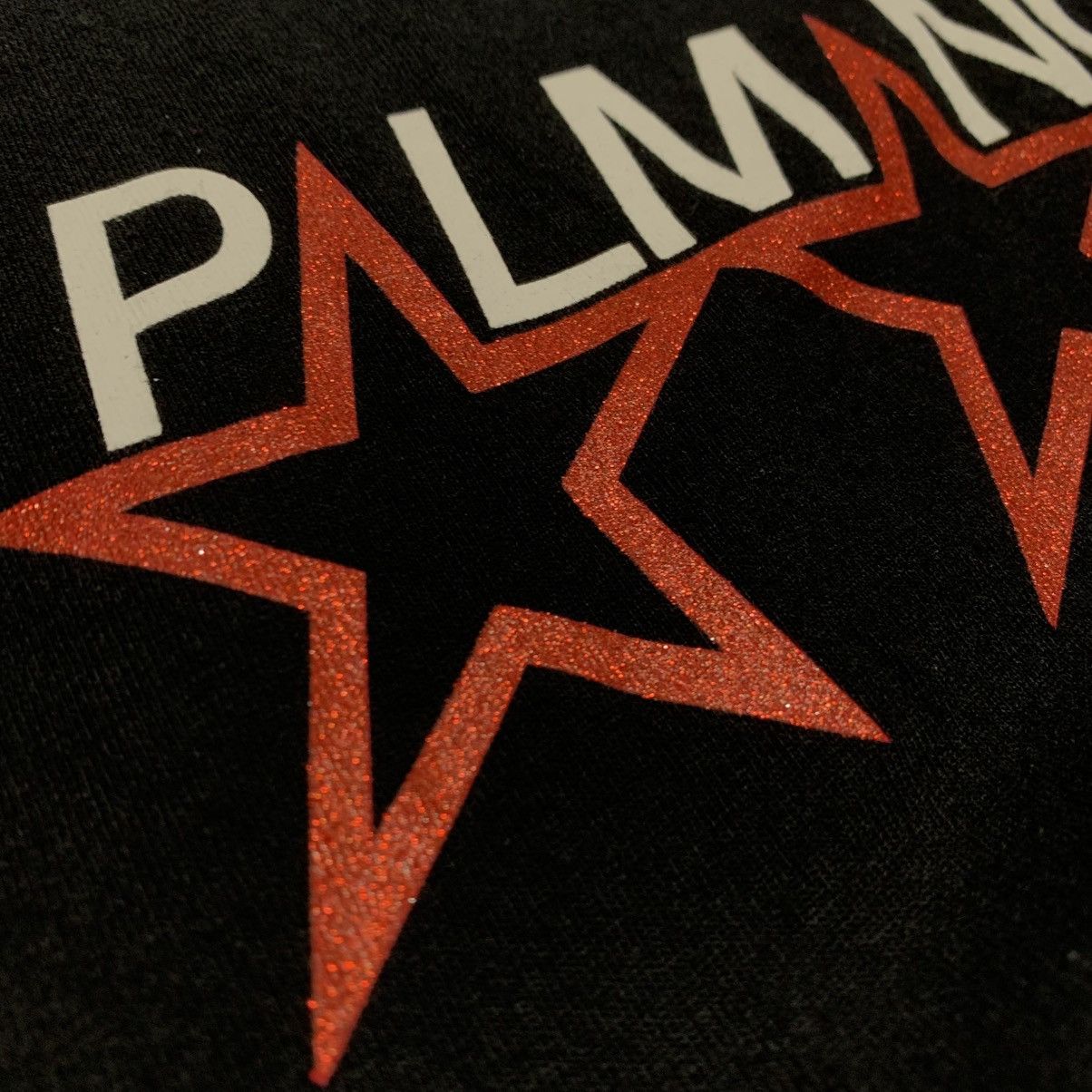Palm Angels Palm Angels Small Star Graphic Black Tee Size US S / EU 44-46 / 1 - 3 Thumbnail