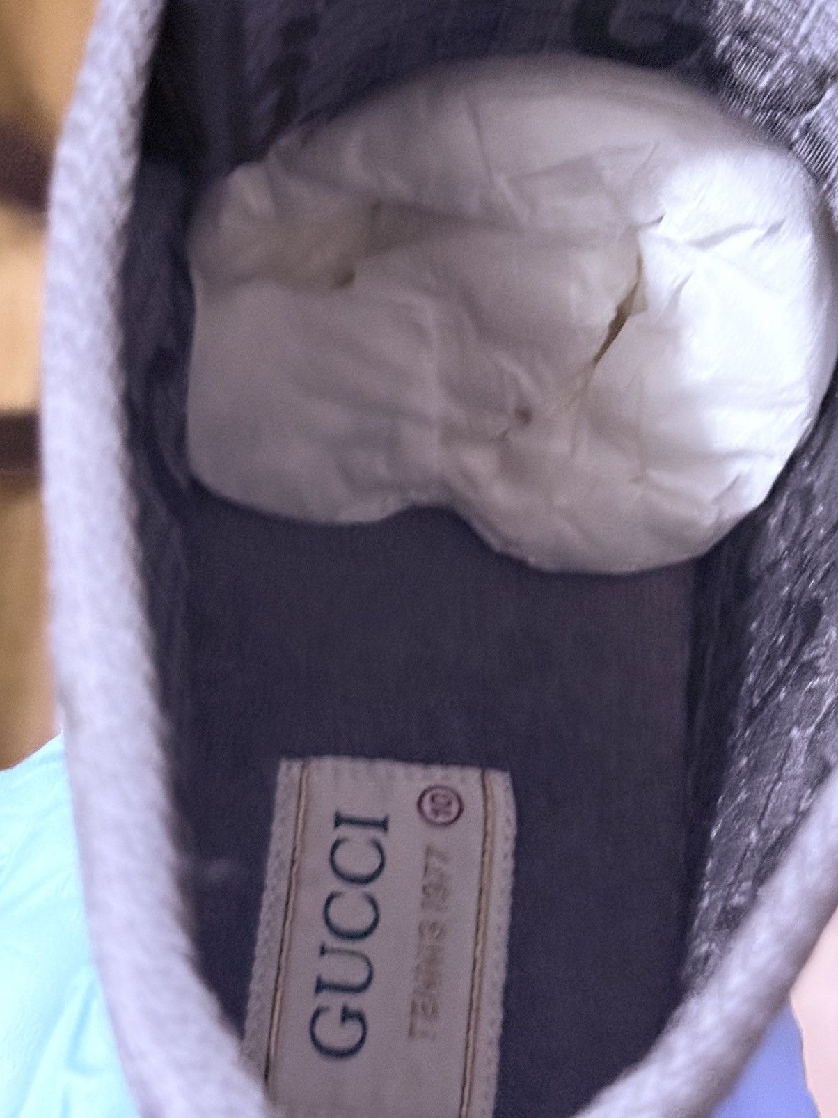 Gucci Size 10.5 US - Gucci Tennis 1977 High GG Monogram - Size US 10.5 / EU 43-44 - 9 Thumbnail