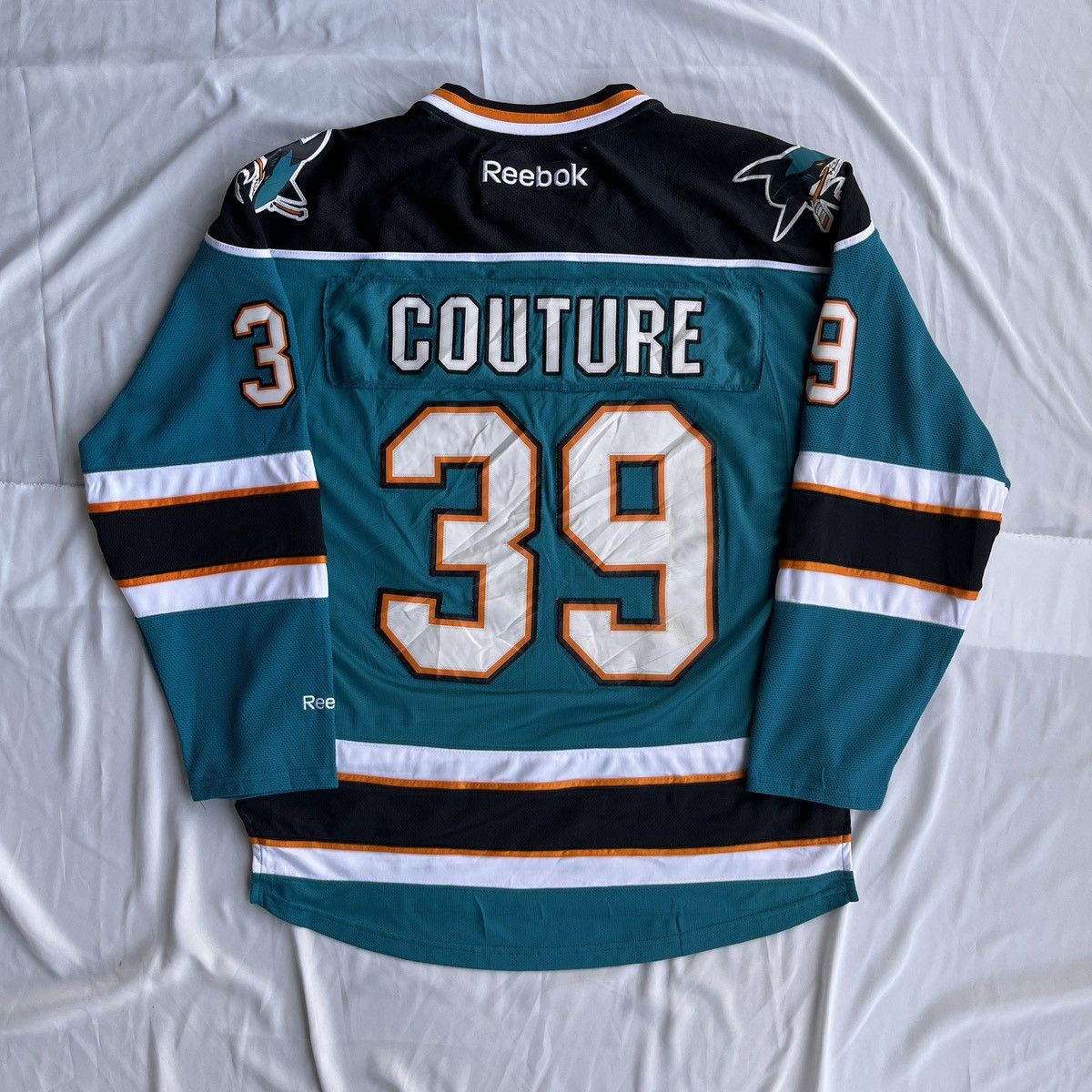 Reebok NHL San Jose Shark Reebok Jersey Size US XL / EU 56 / 4 - 12 Thumbnail