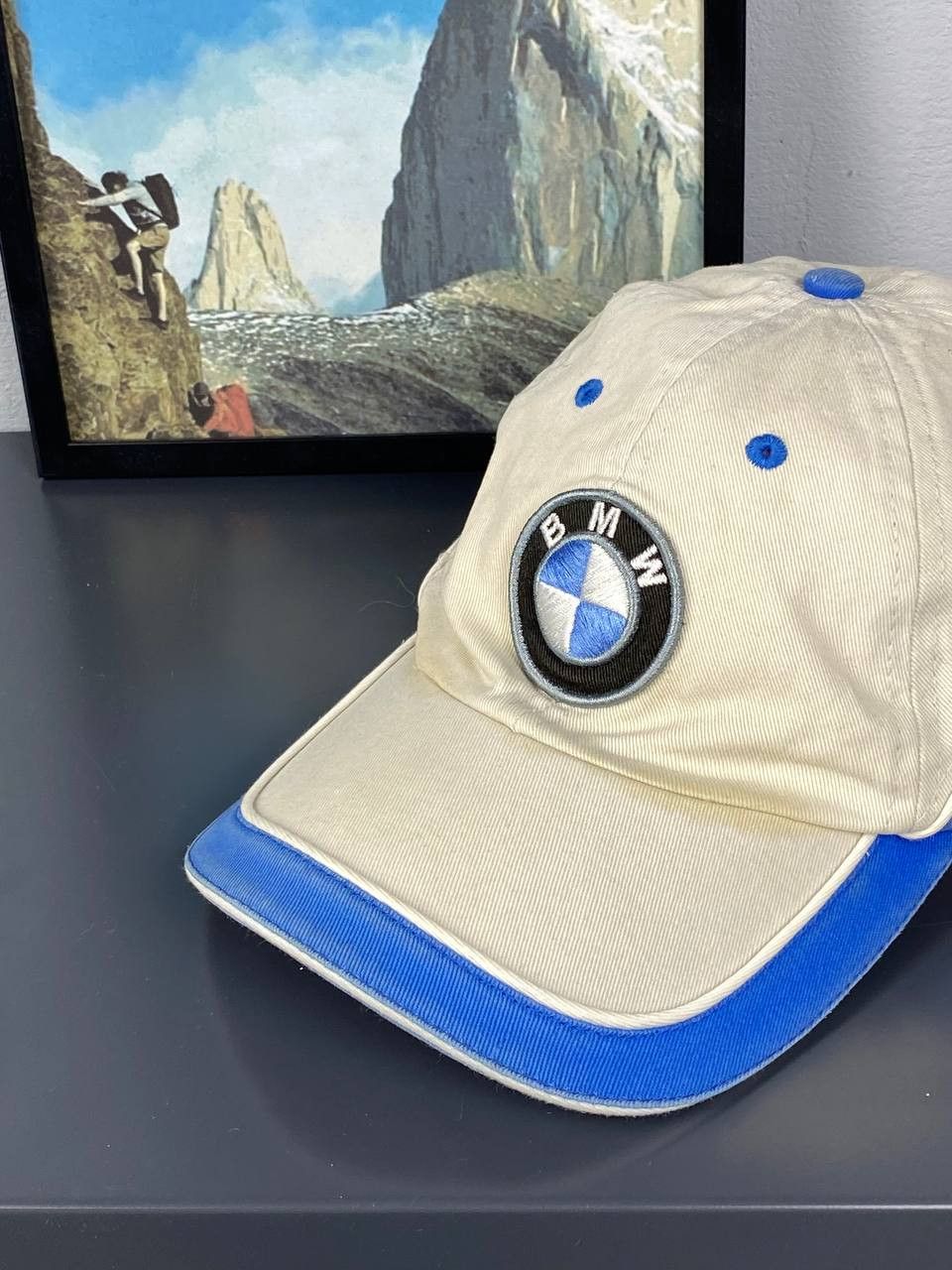 BMW × Vintage Vintage BMW Cap Dad Hat Snapback Mercedes Audi Size ONE SIZE - 2 Thumbnail