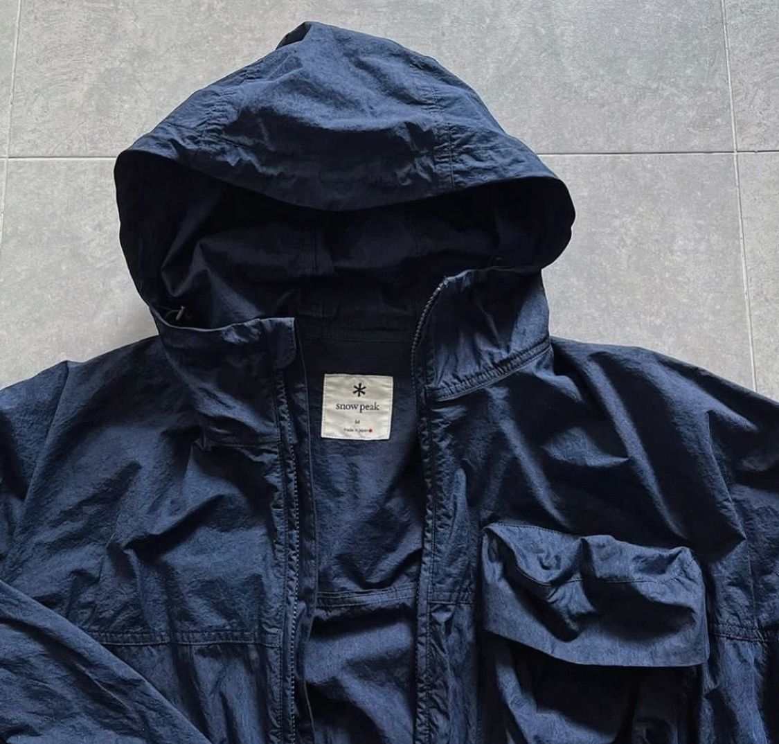 Snow Peak Indigo C/N Parka oasis liam gallagher favorite