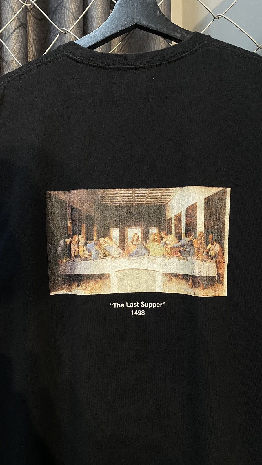 Japanese Brand × Vintage THE LAST SUPER 1498 LEONARDO DA VINCI BLACK TSHIRT LARGE Size US L / EU 52-54 / 3 - 4 Thumbnail