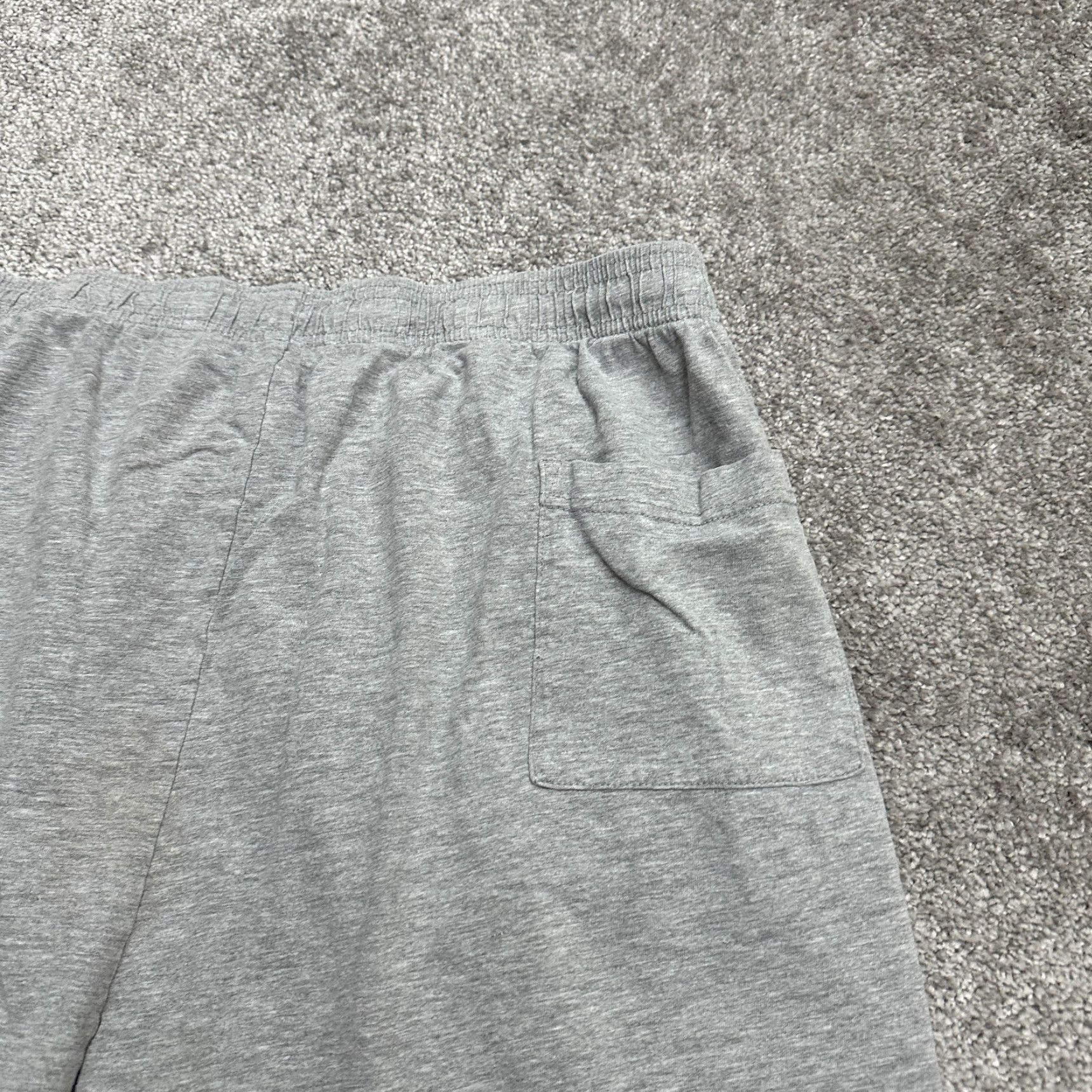 Haband Haband Shorts Mens XXL Gray Cotton Drawstring Elastic Waist Pocket Casual Size US 39 - 3 Thumbnail