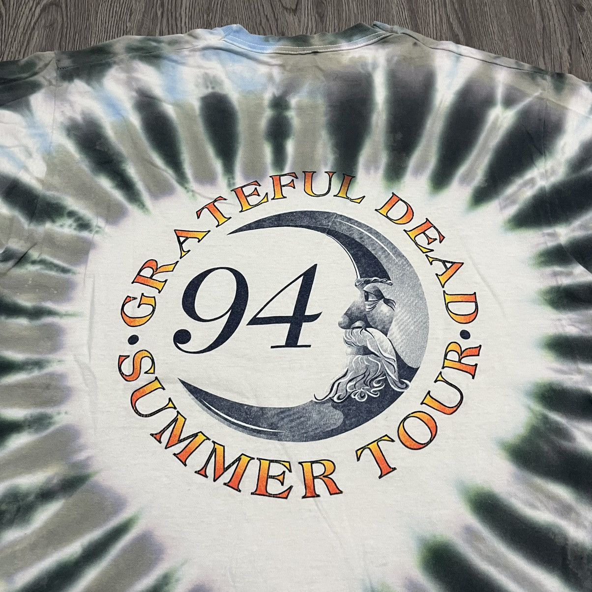 Grateful Dead 1994 Summer Tour Tie Dye T-shirt Size US L / EU 52-54 / 3 - 10 Thumbnail